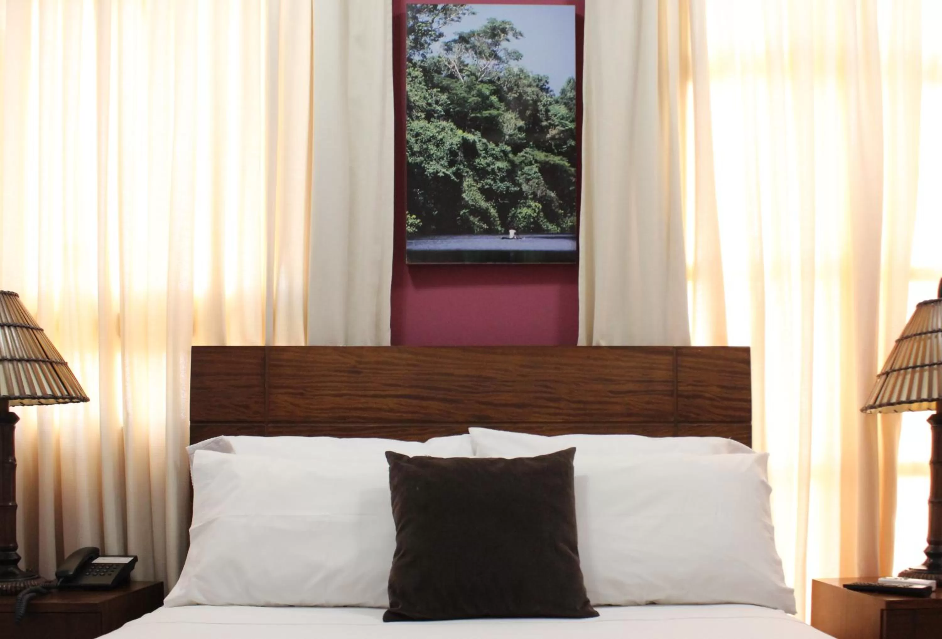 Bed in Hotel Solaris