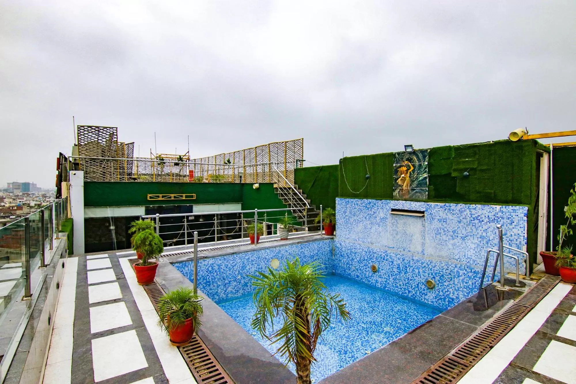 Pool View in FabHotel Sallow Grand
