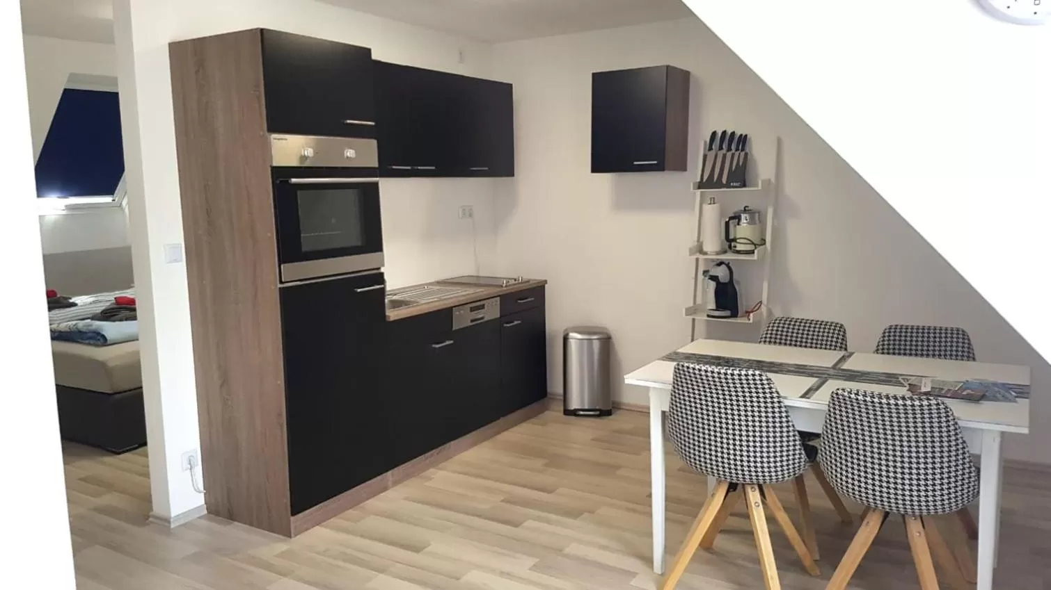 kitchen in Pension Deichgraf