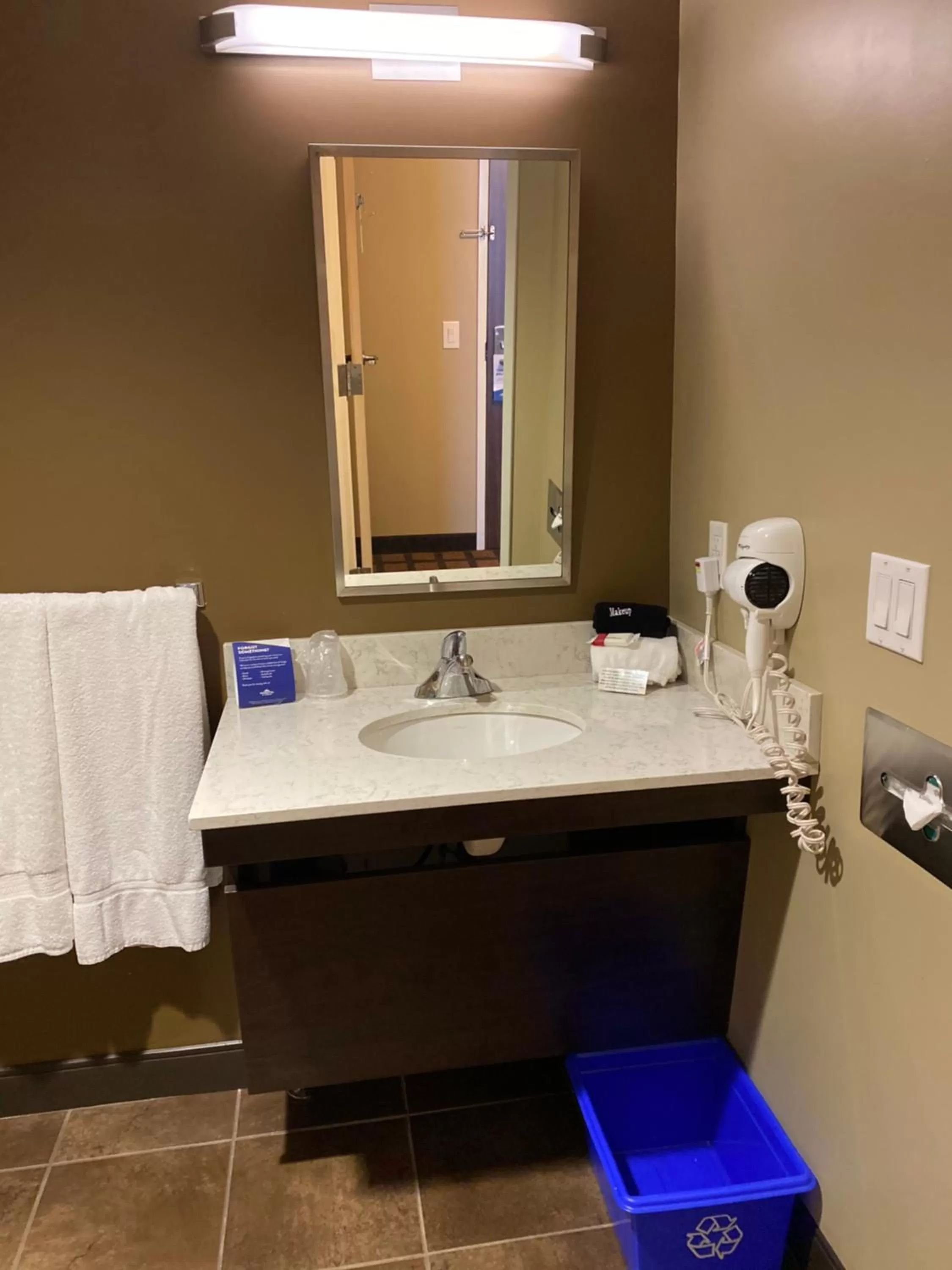 Bathroom in Microtel Inn & Suites by Wyndham - Timmins