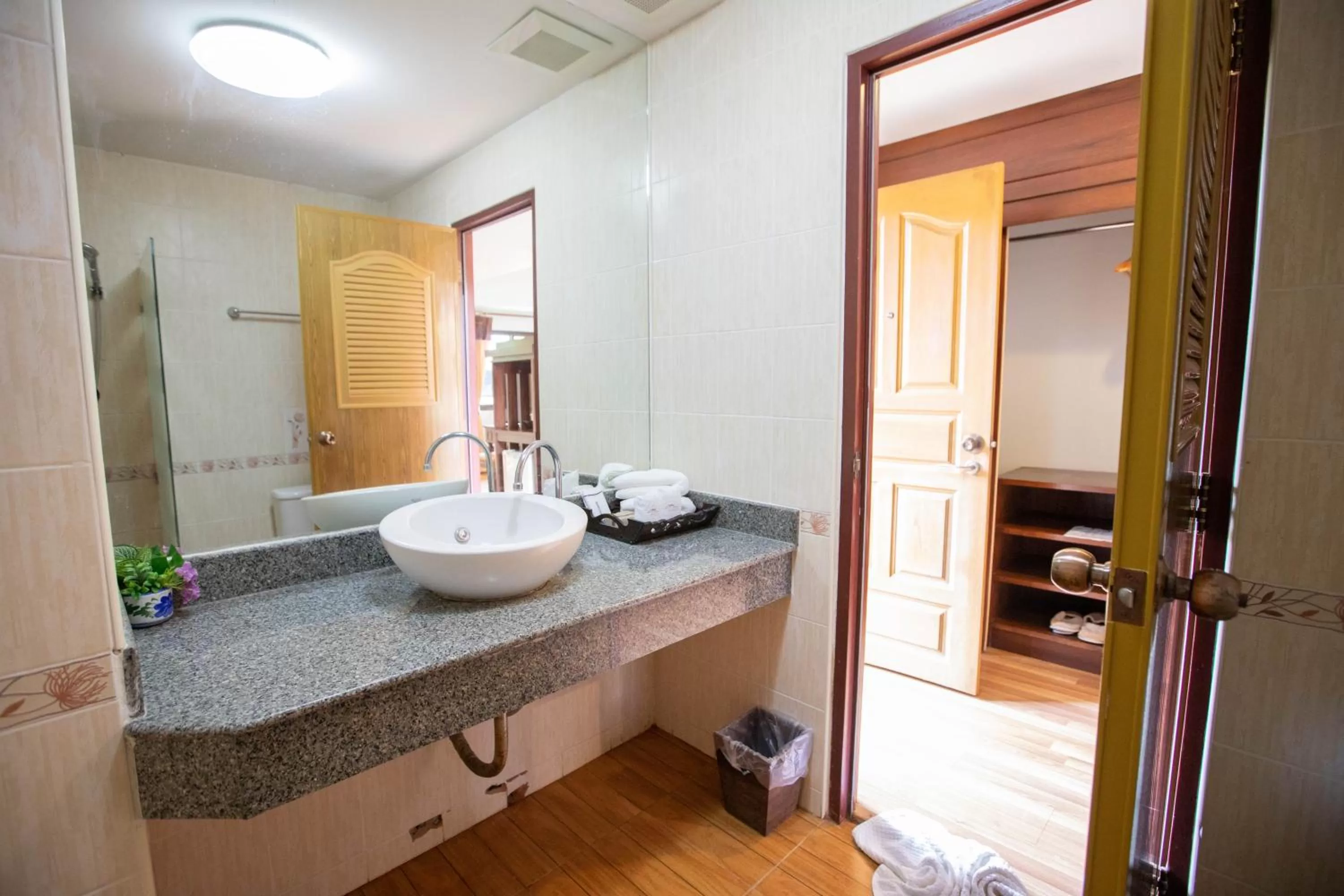 Bathroom in Luckswan Resort Chiang Rai - SHA Extra Plus