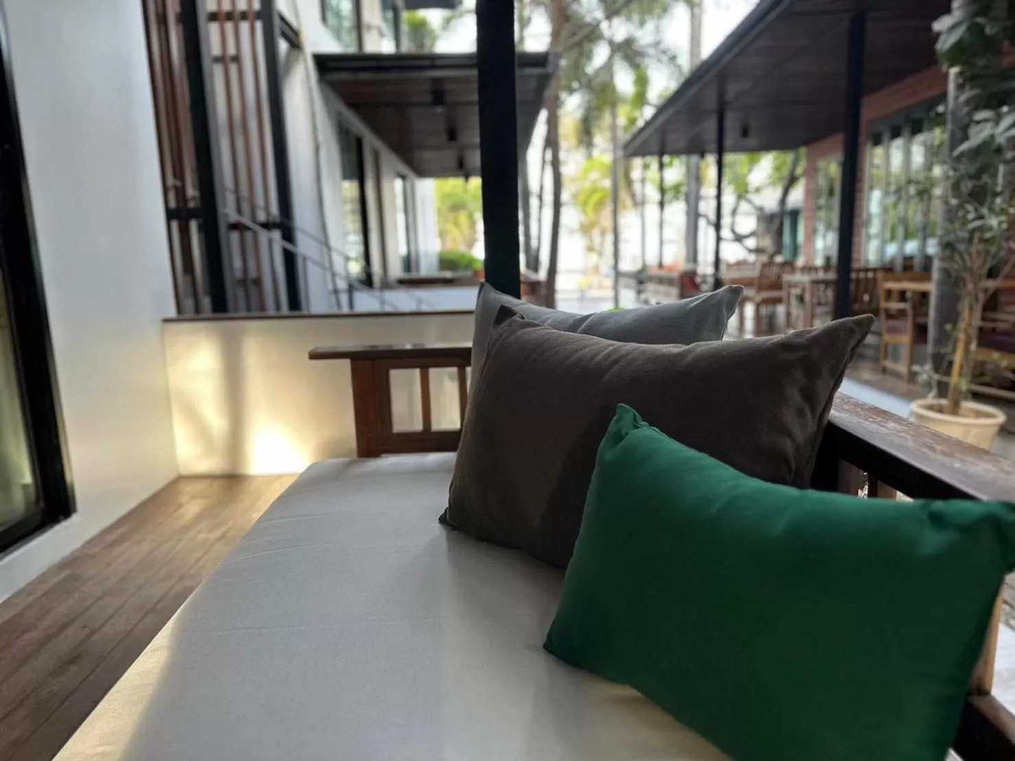 Patio in Banlansuan Resort SHA Plus