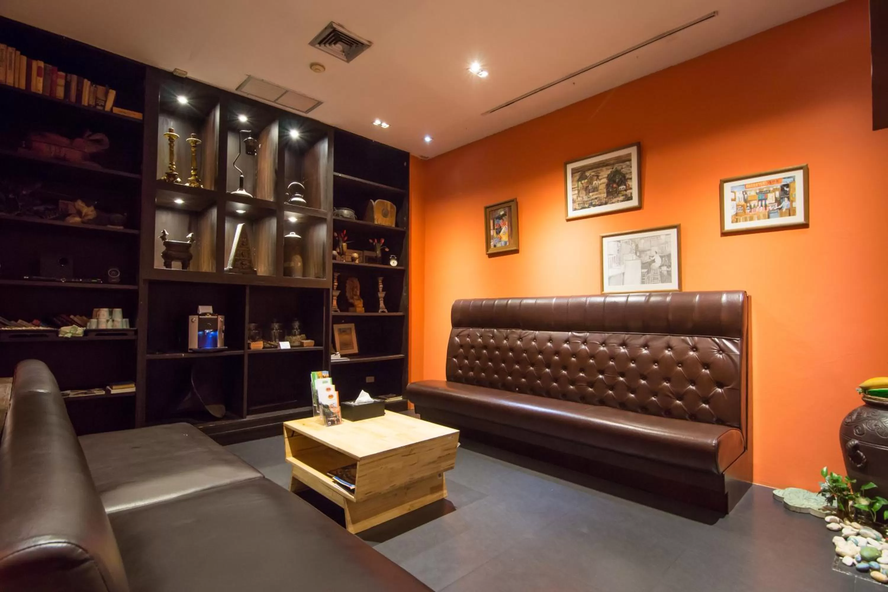 Living room in Buddy Lodge, Khaosan Road