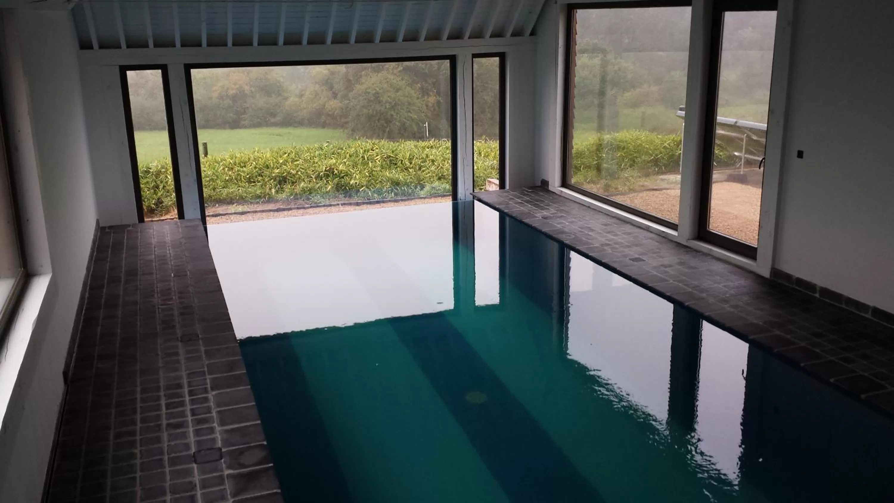 Pool view, Swimming Pool in B&B Le Briquemont