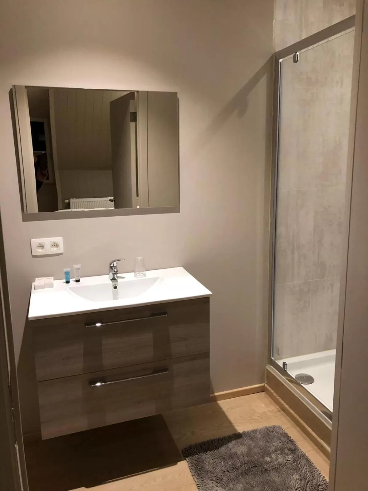 Bathroom in B&B De Dulle Koe