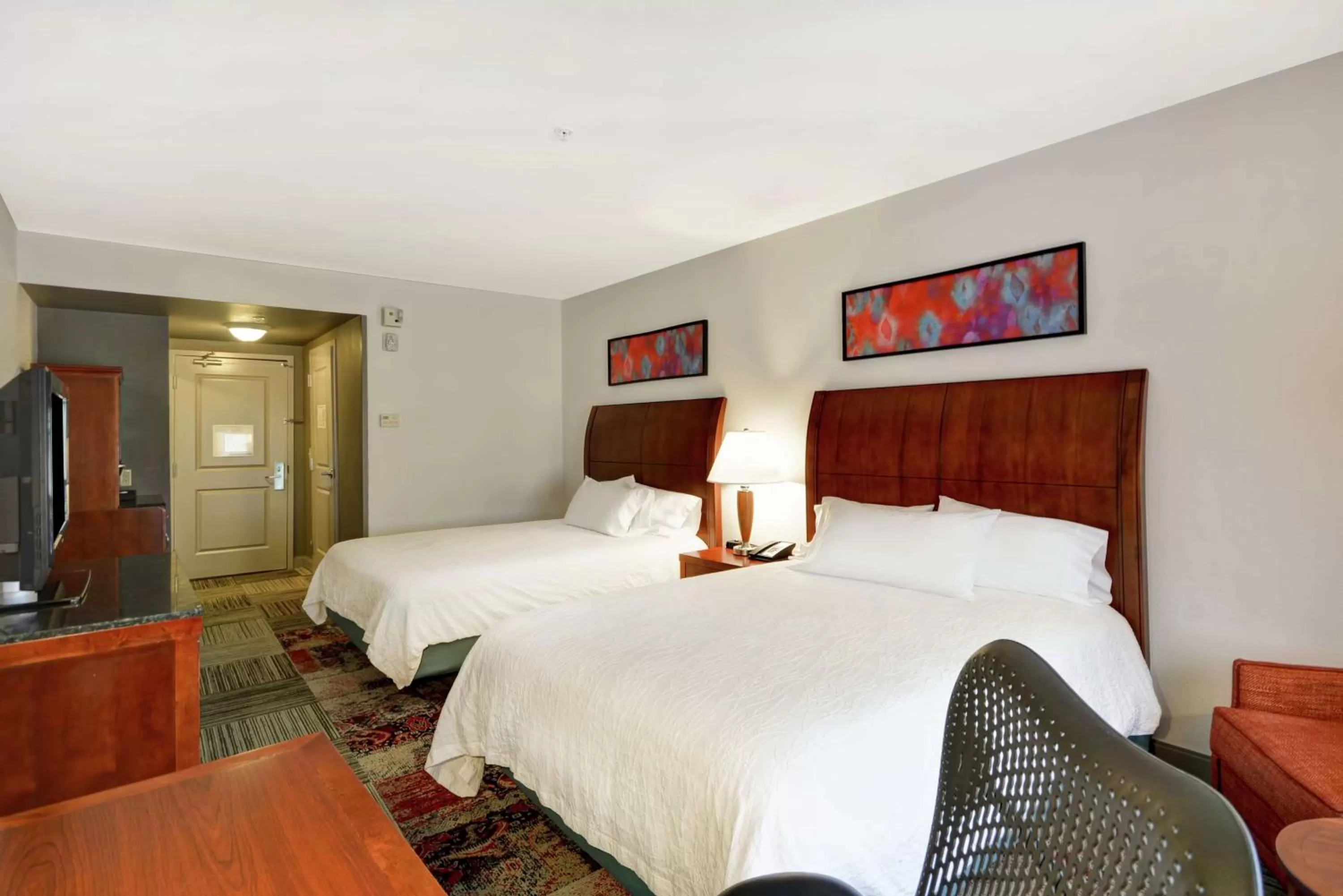 Bed in Hilton Garden Inn Gulfport - Biloxi Airport