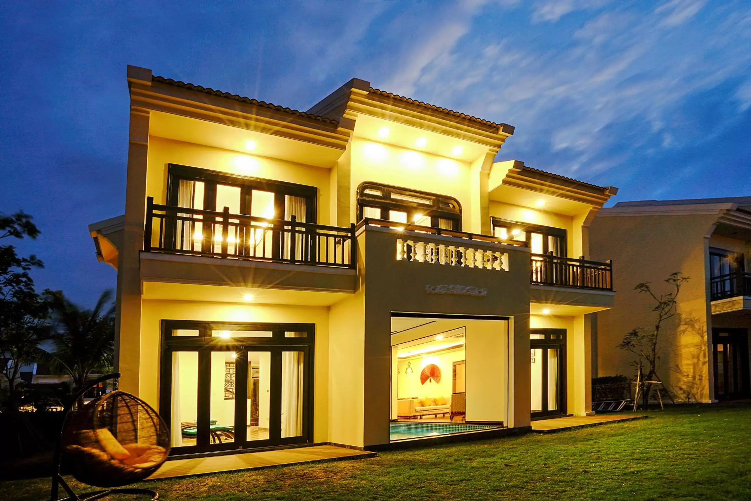 Three-Bedroom Villa with Private Pool and River View in Koi Resort & Spa Hoi An Three-Bedroom Villa with Private Pool and River View in Koi Resort & Spa Hoi An