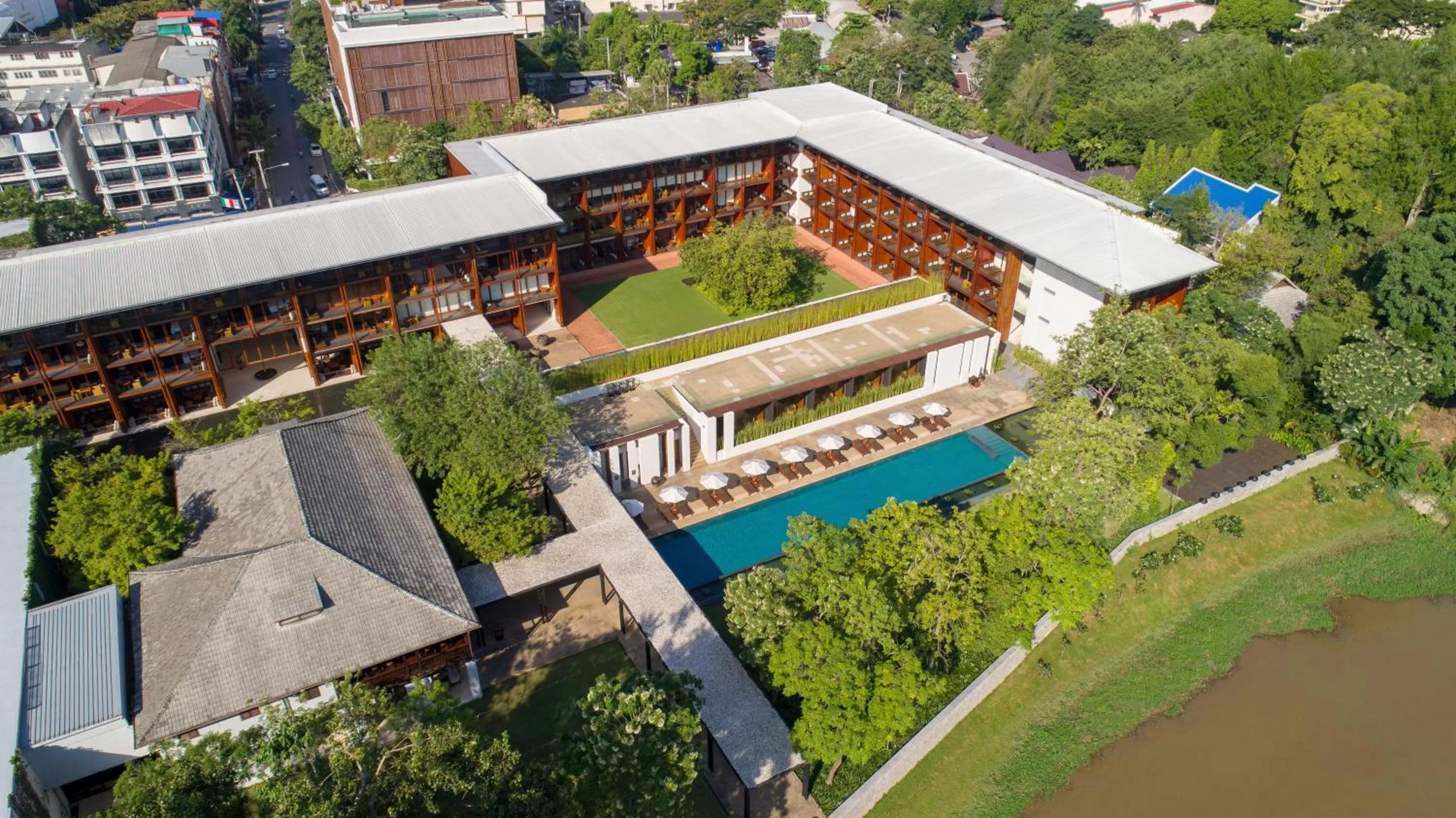 Bird's eye view in Anantara Chiang Mai Resort