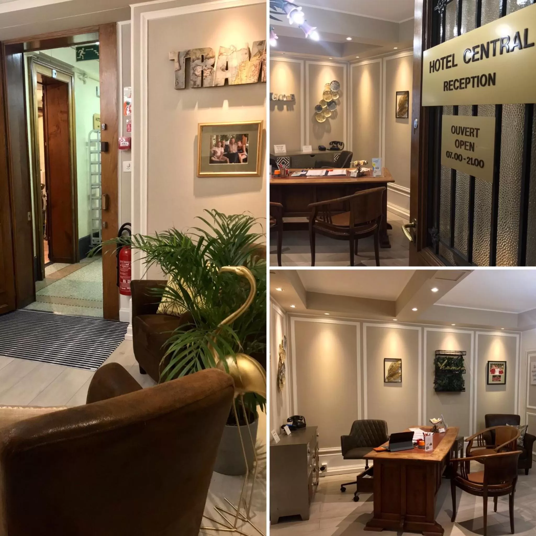 Facade/entrance in Hotel Central