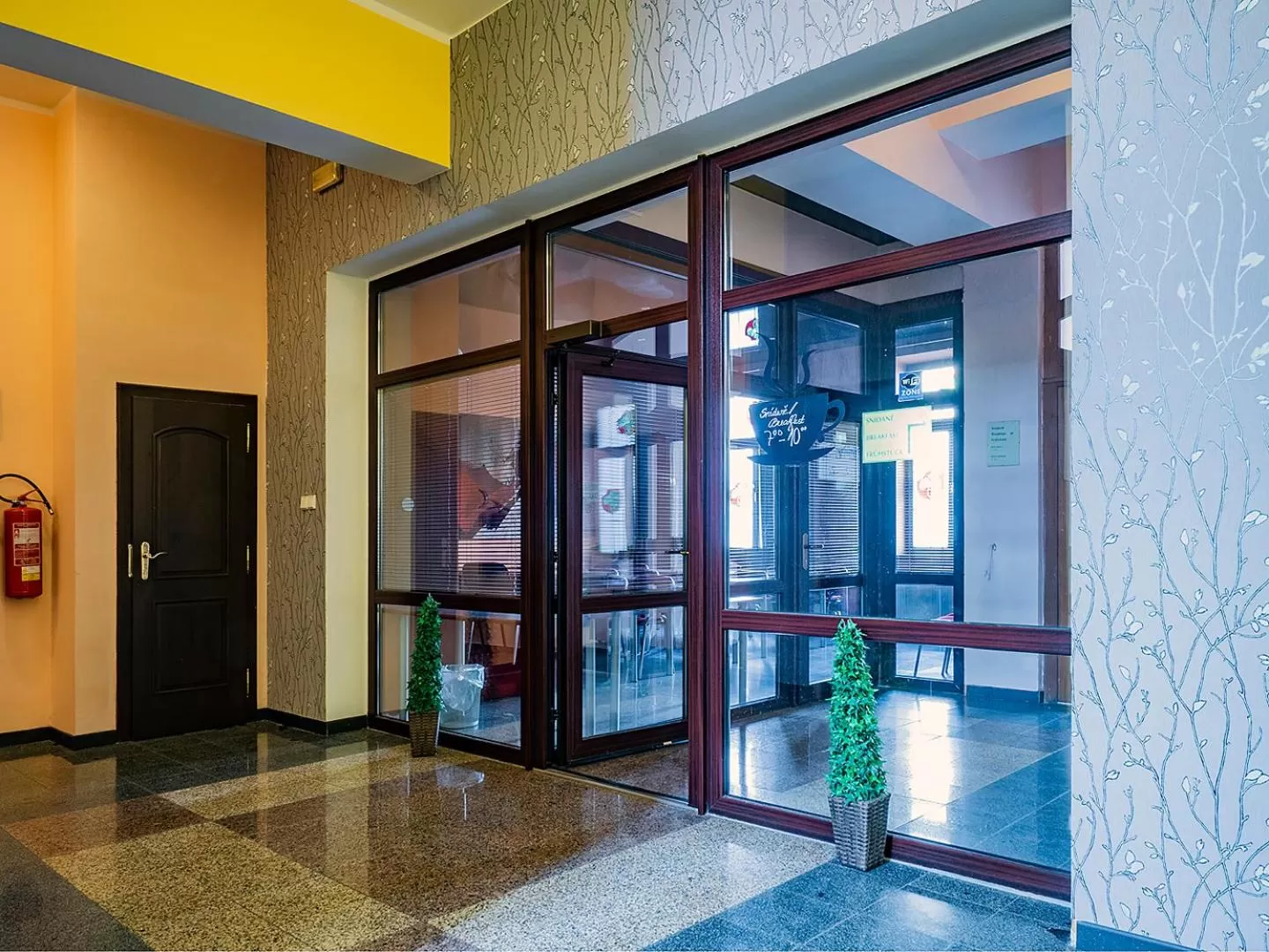 Facade/entrance in Hotel Olympia Česká Lípa