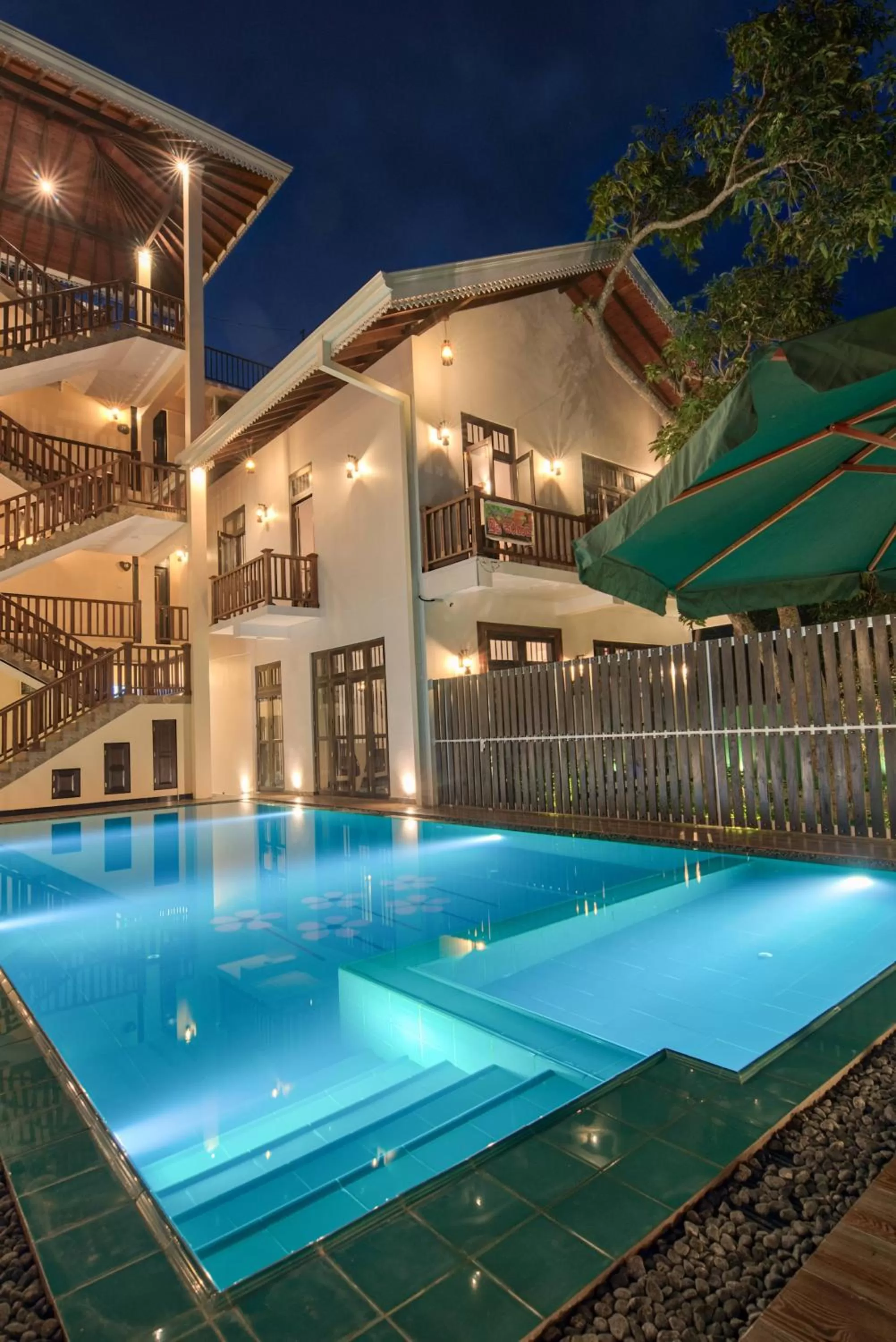 Night, Swimming Pool in Ashiyana Hotel