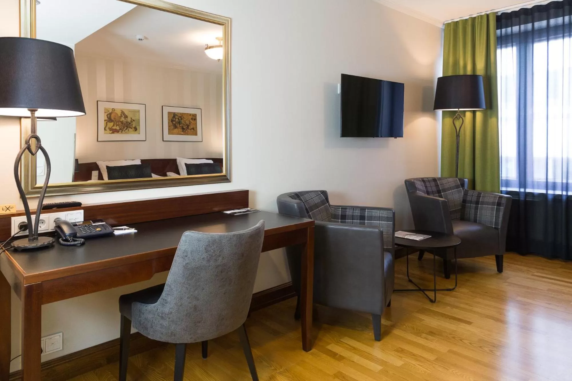 Seating area in Hotel Verso