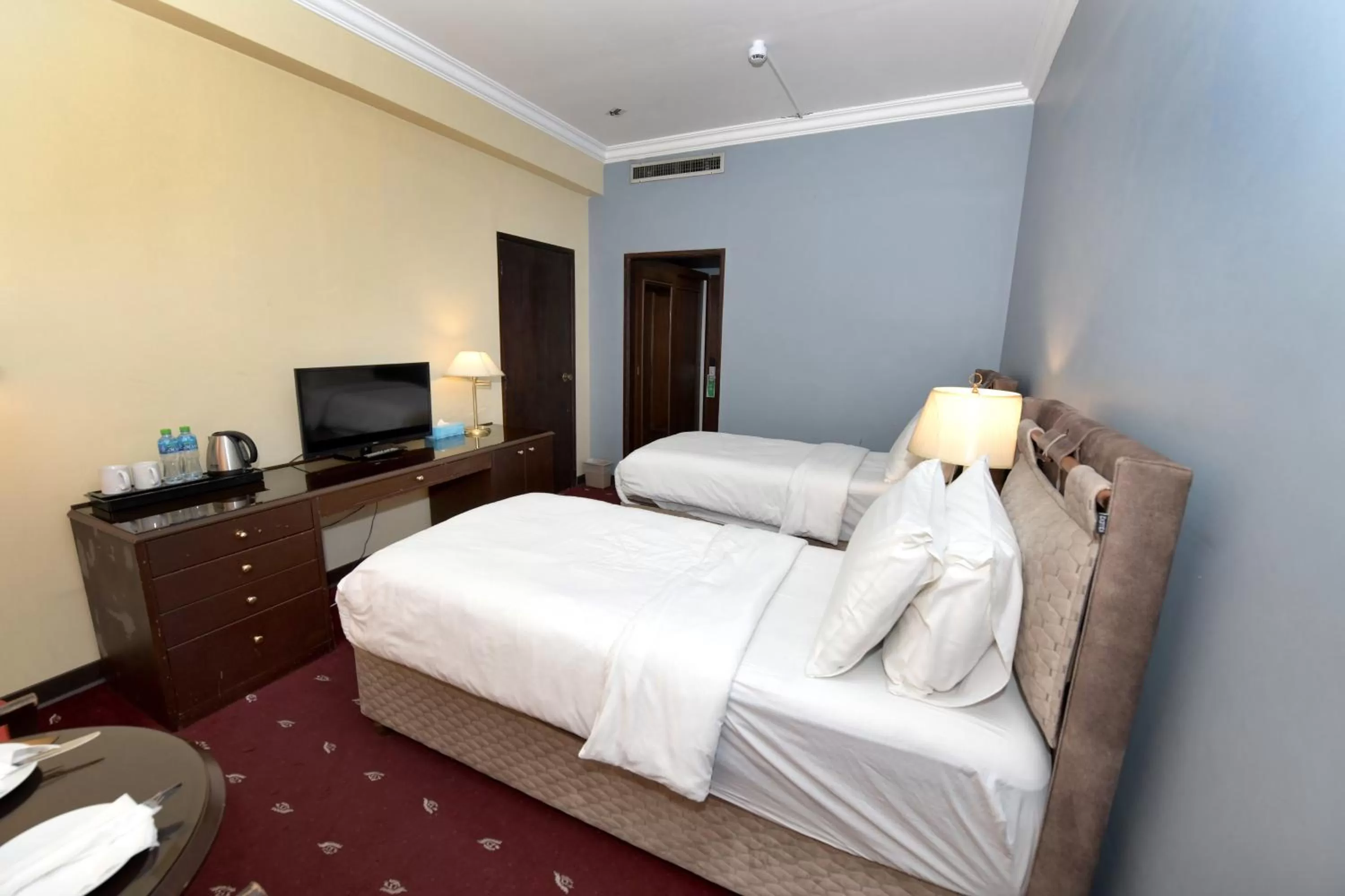 Bed in Carlton Tower Hotel Kuwait