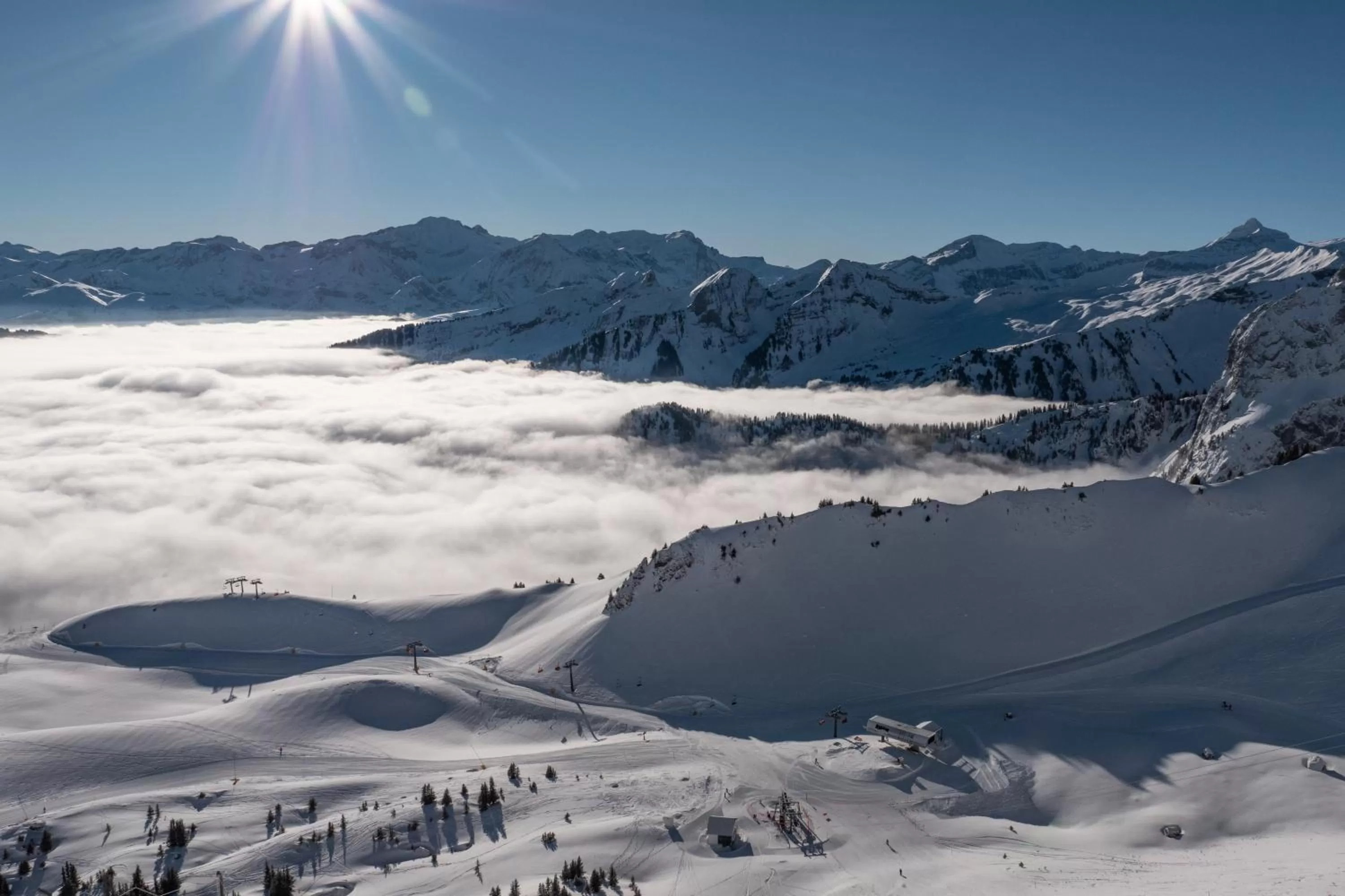 Natural landscape in Hotel de Commune