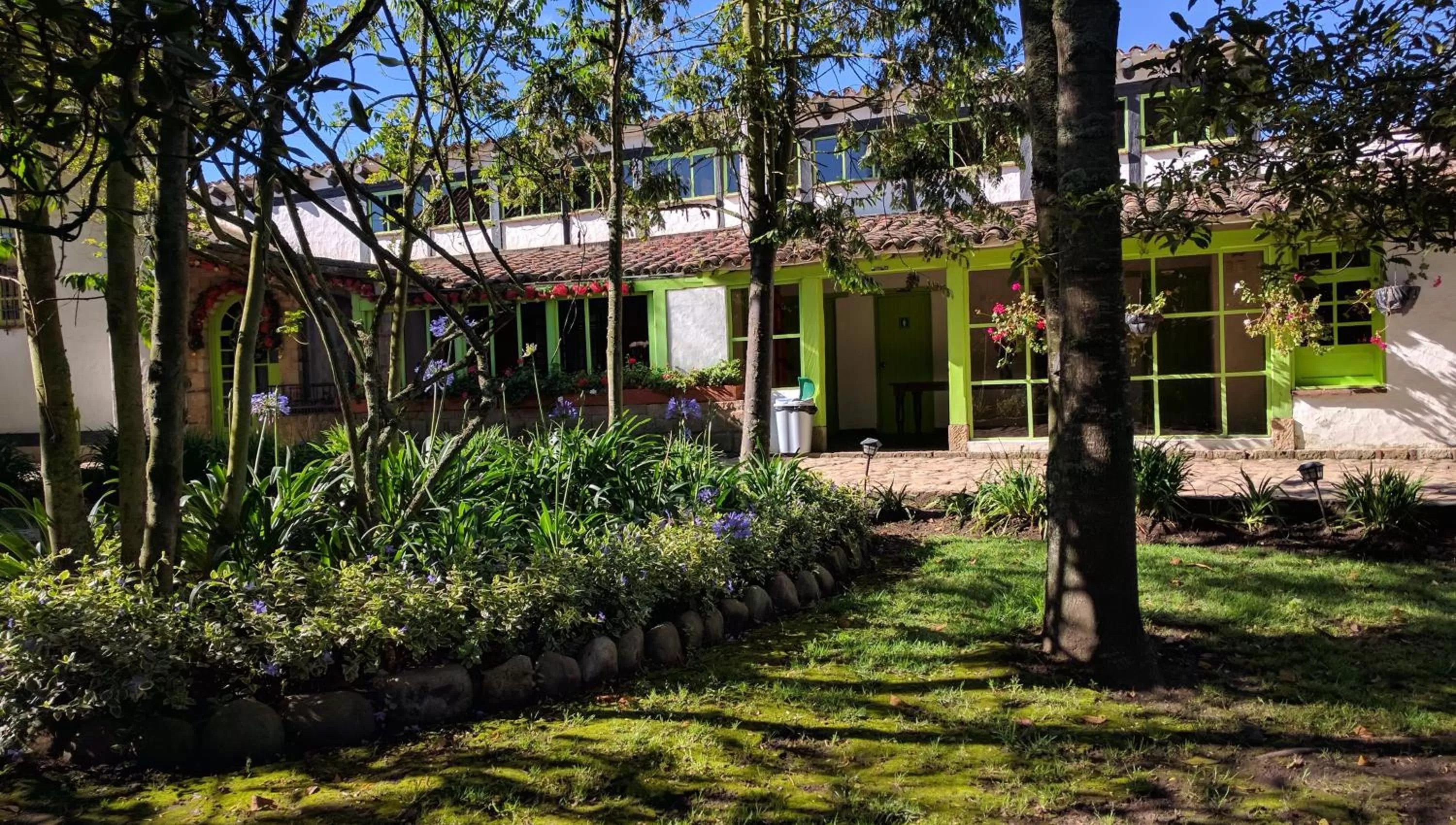 Garden, Property Building in Posada Cafe La Huerta