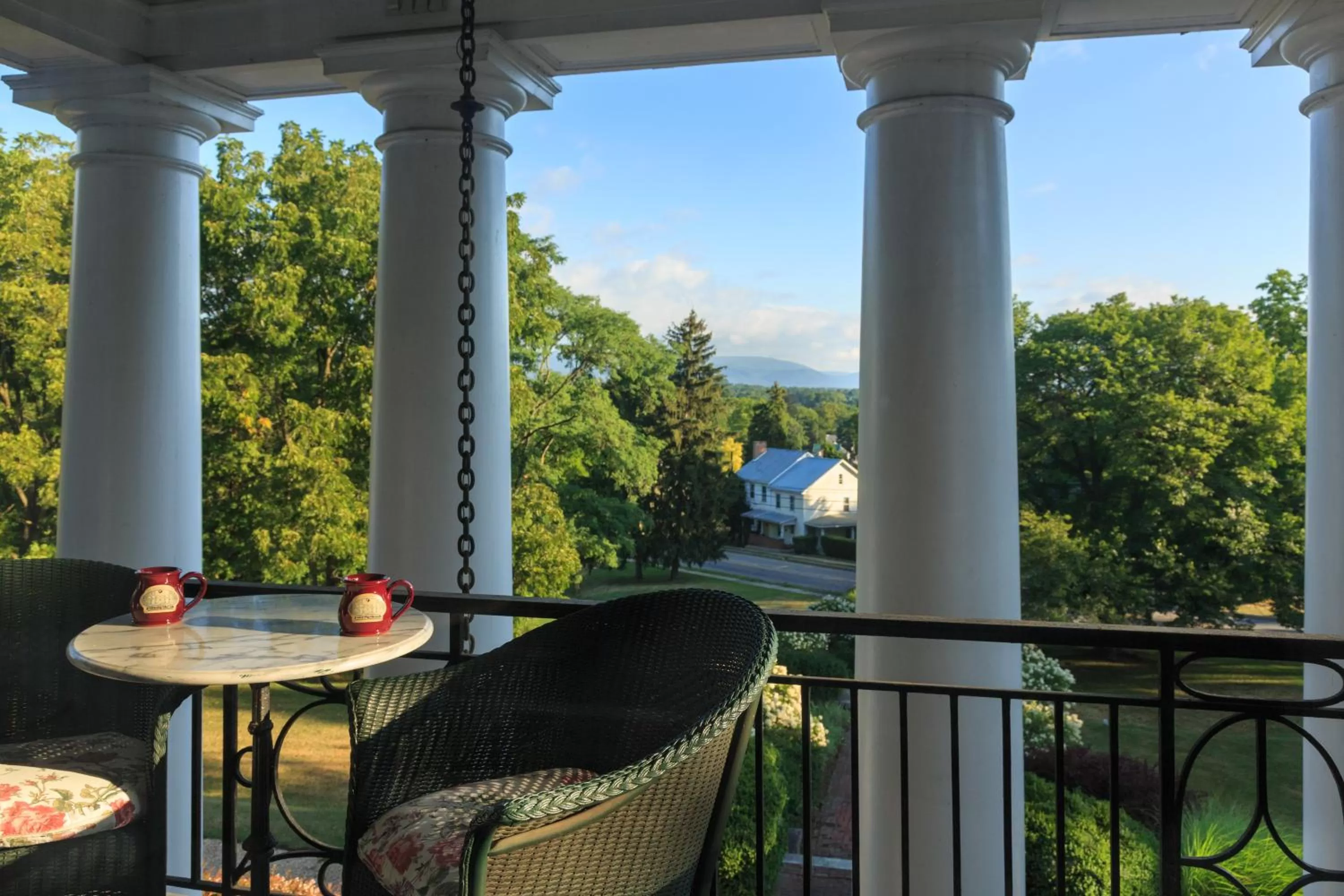 Balcony/Terrace in Mercersburg Inn