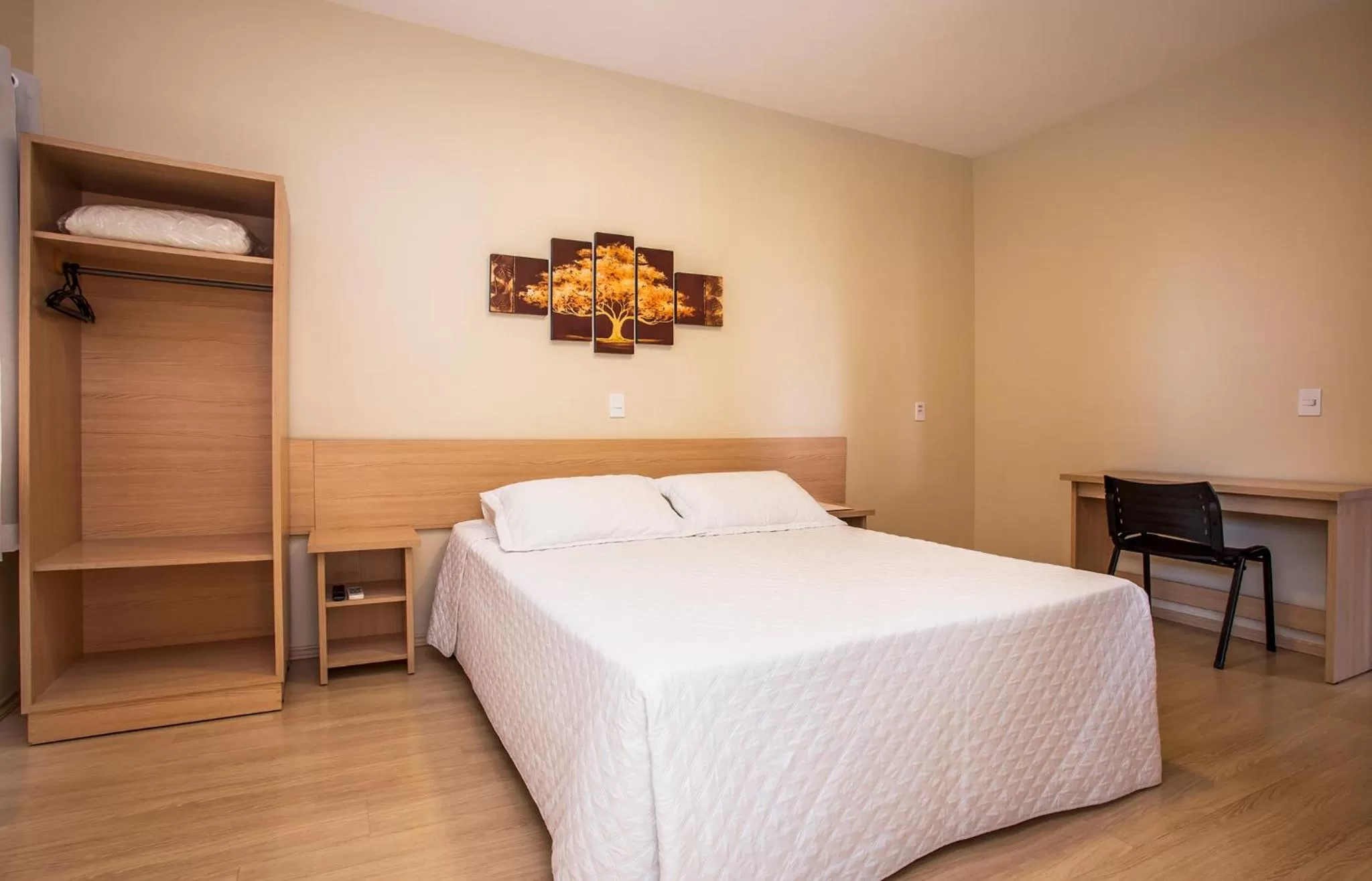 Bed in Hotel Metrópole Paulínia