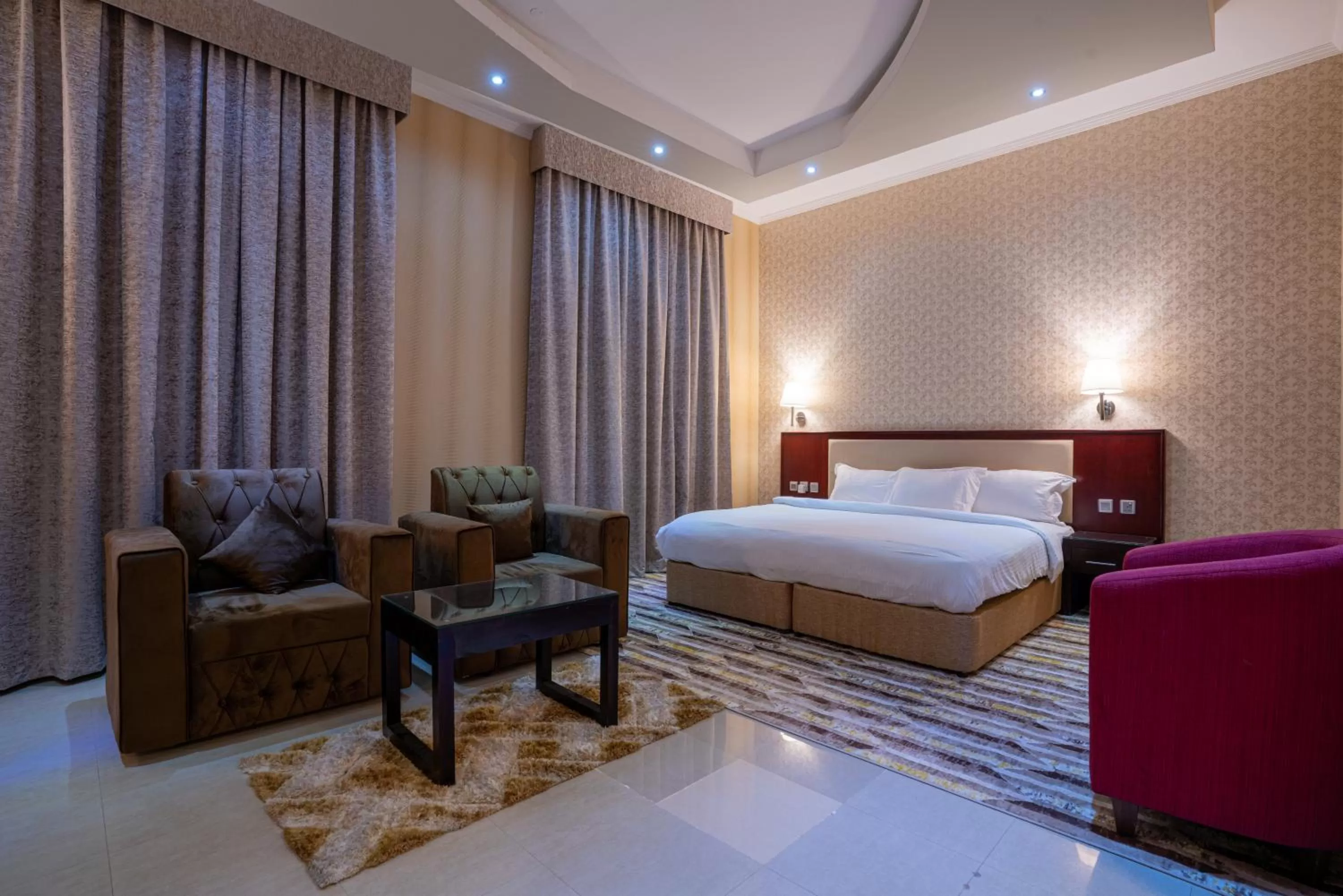 Bed in Vista City Hotel