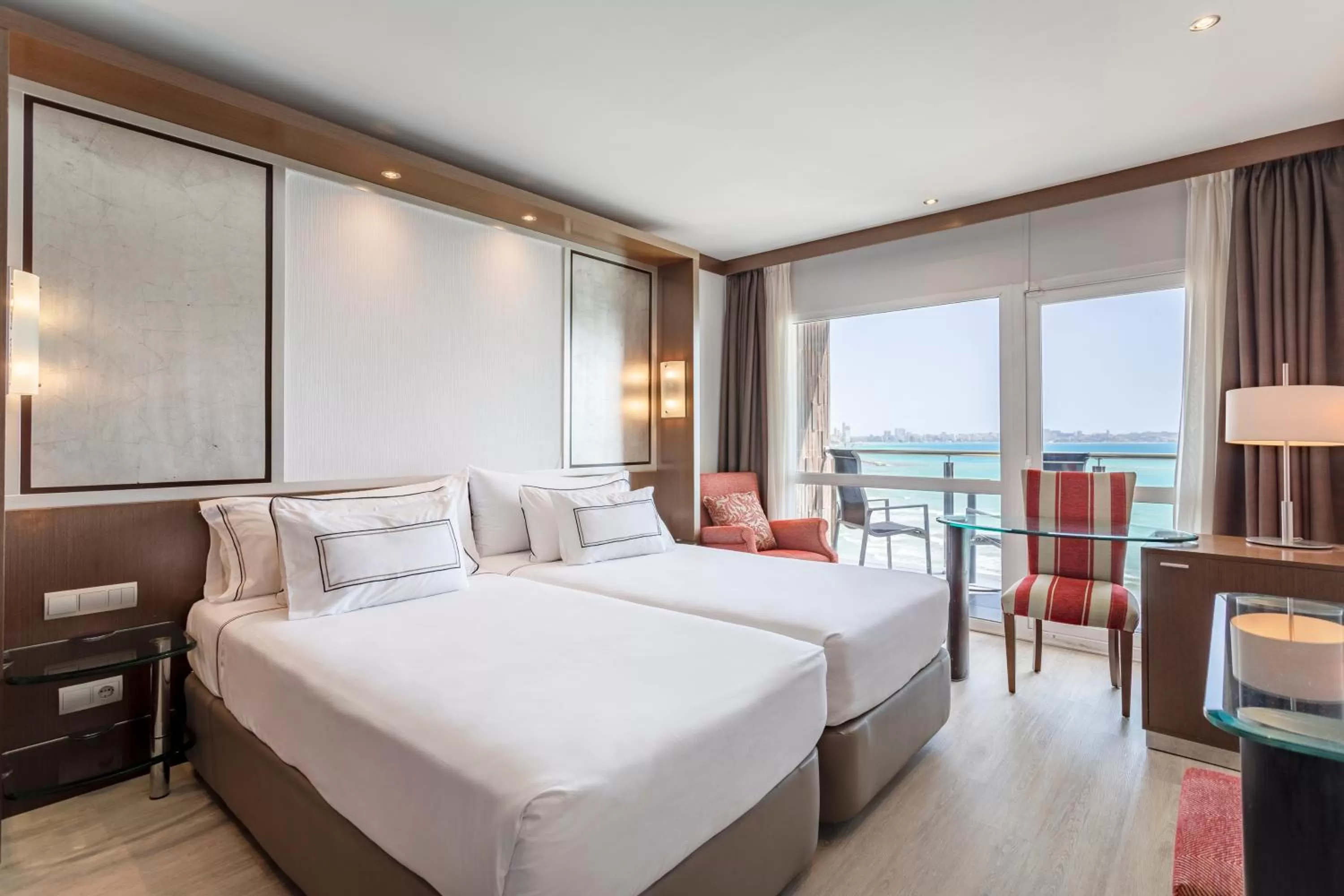 Standard Double or Twin Room with Sea View (1-2 Adults) in Melia Alicante