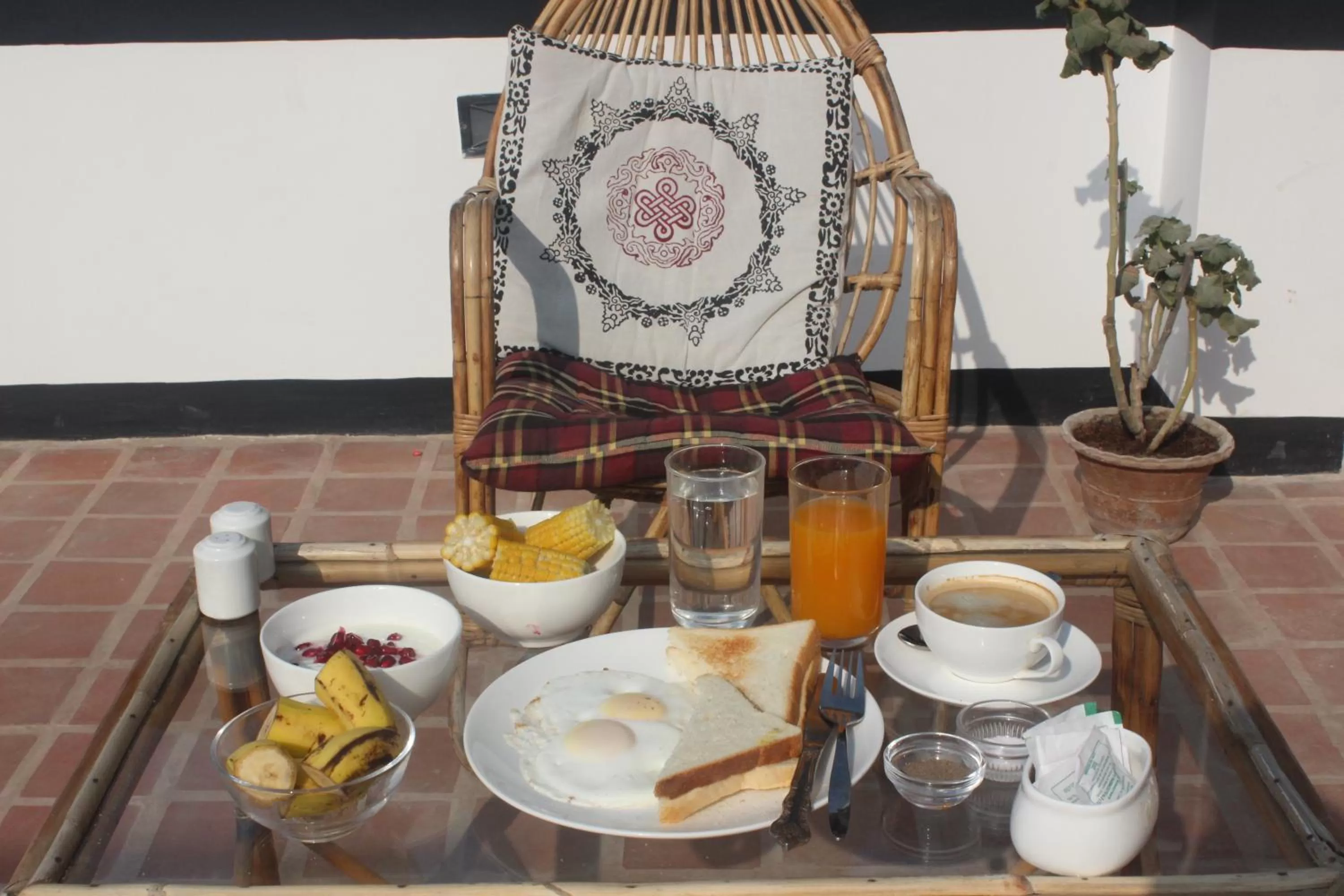 Breakfast in Lumbini Heritage Home