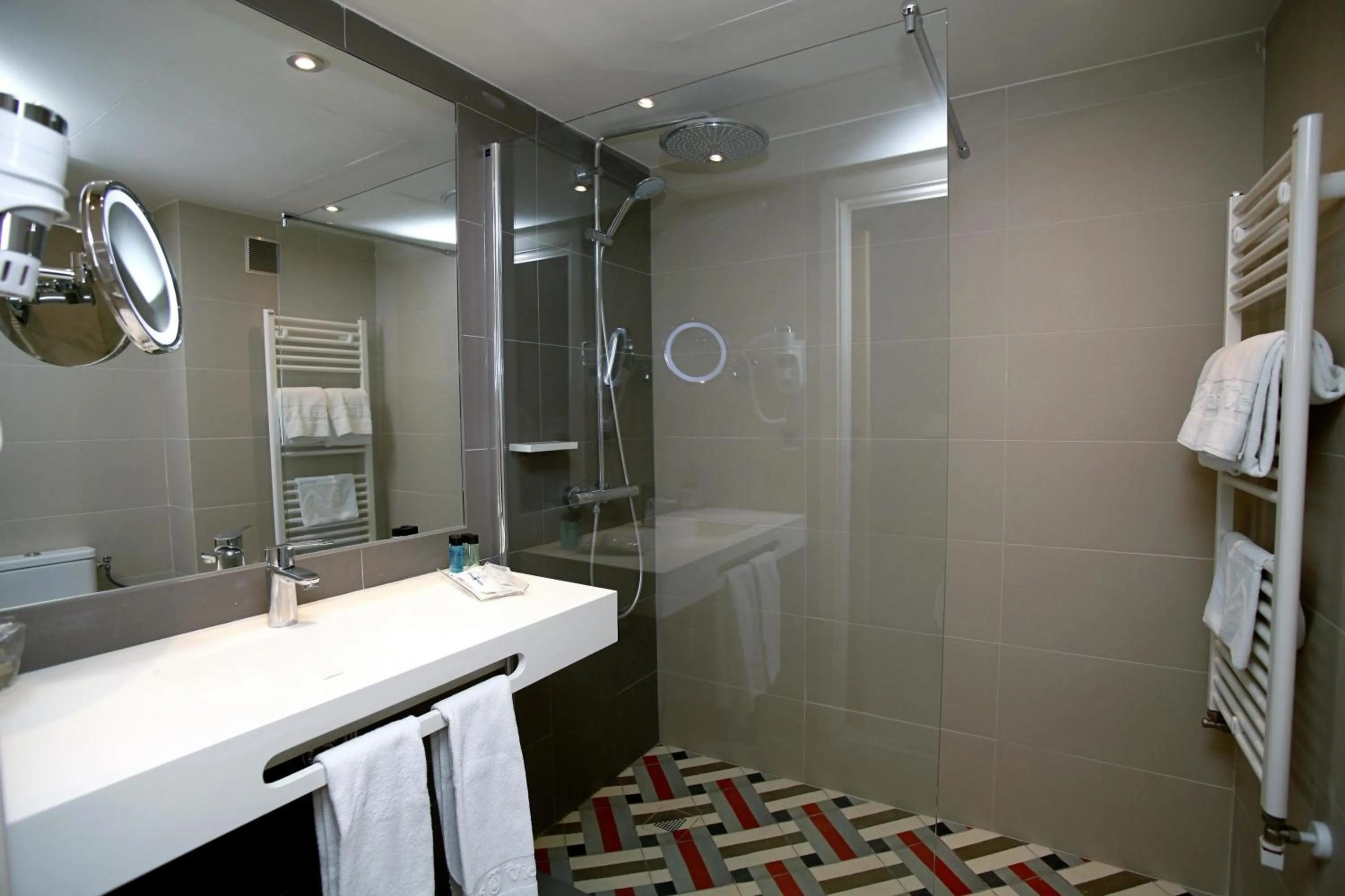 Bathroom in Balneari Termes Victòria