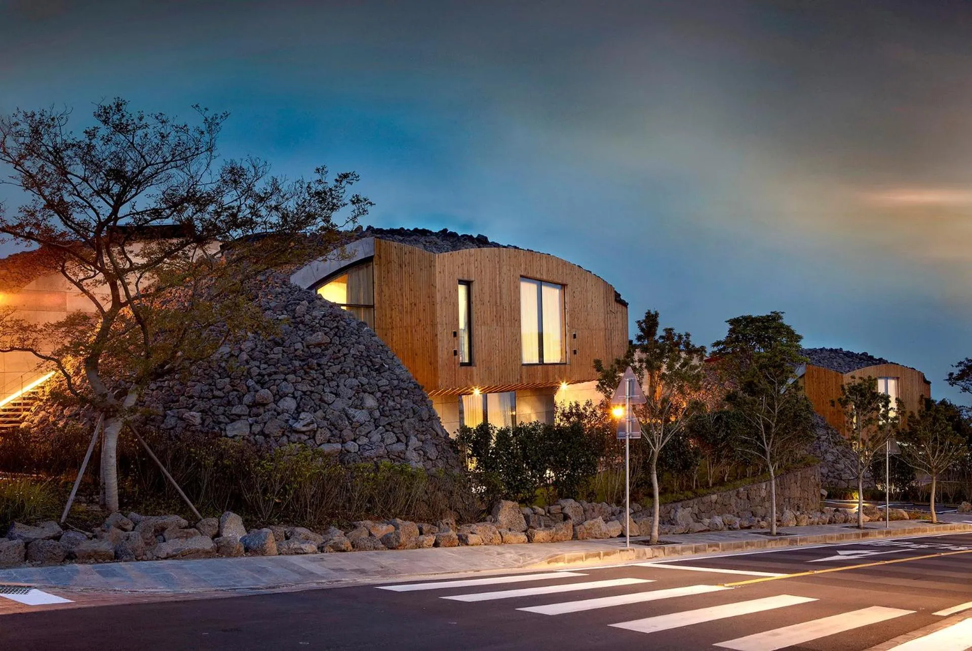 Property building in Lotte Resort Jeju Artvillas