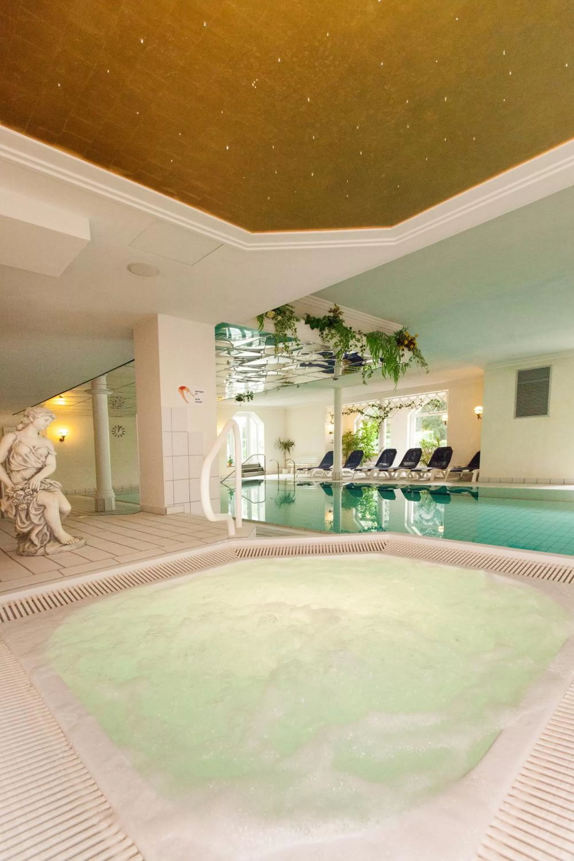 Hot Tub, Swimming Pool in Ferienhotel Haus Becker