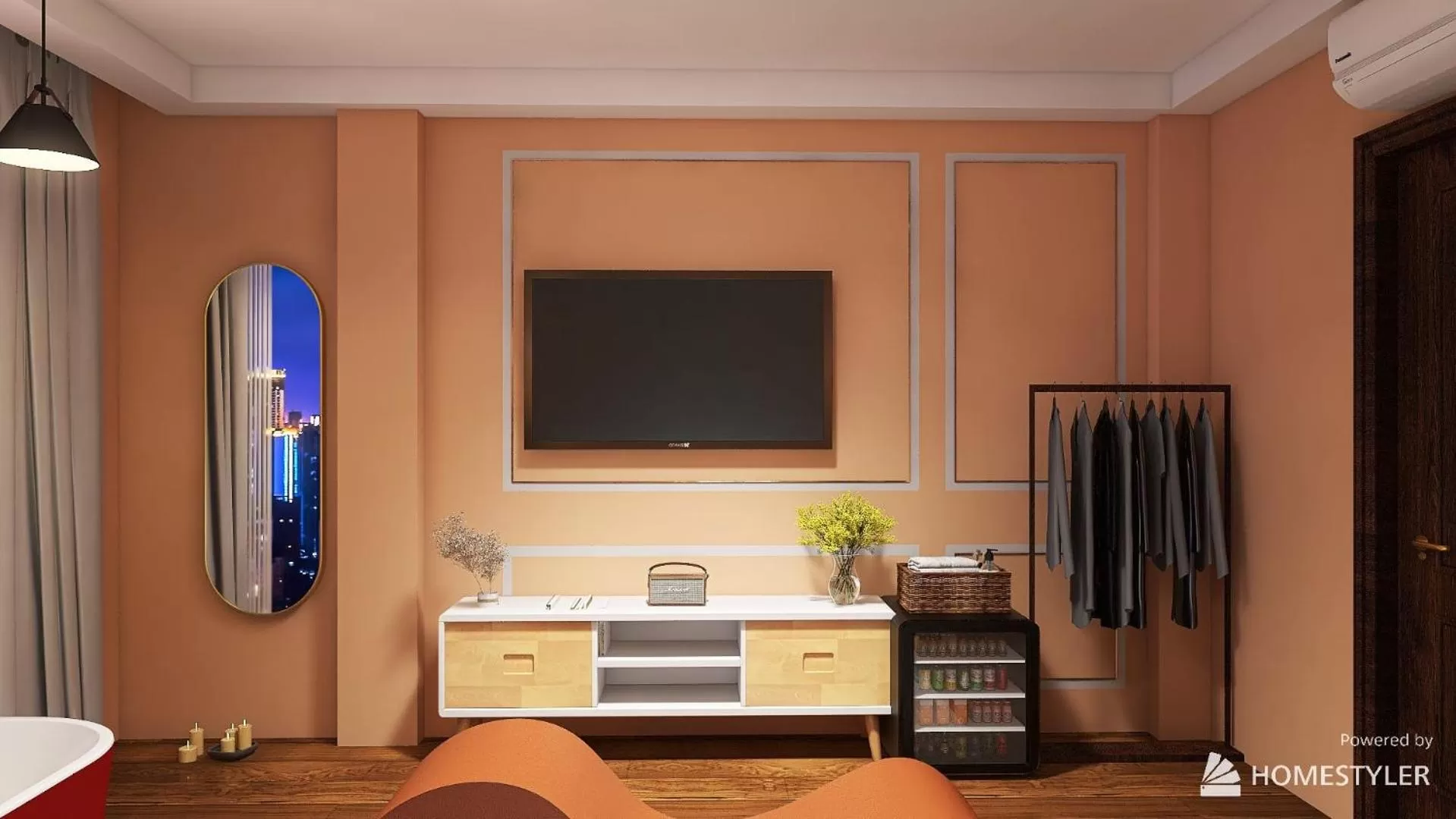 Communal lounge/ TV room in Quy Hung Hotel Central