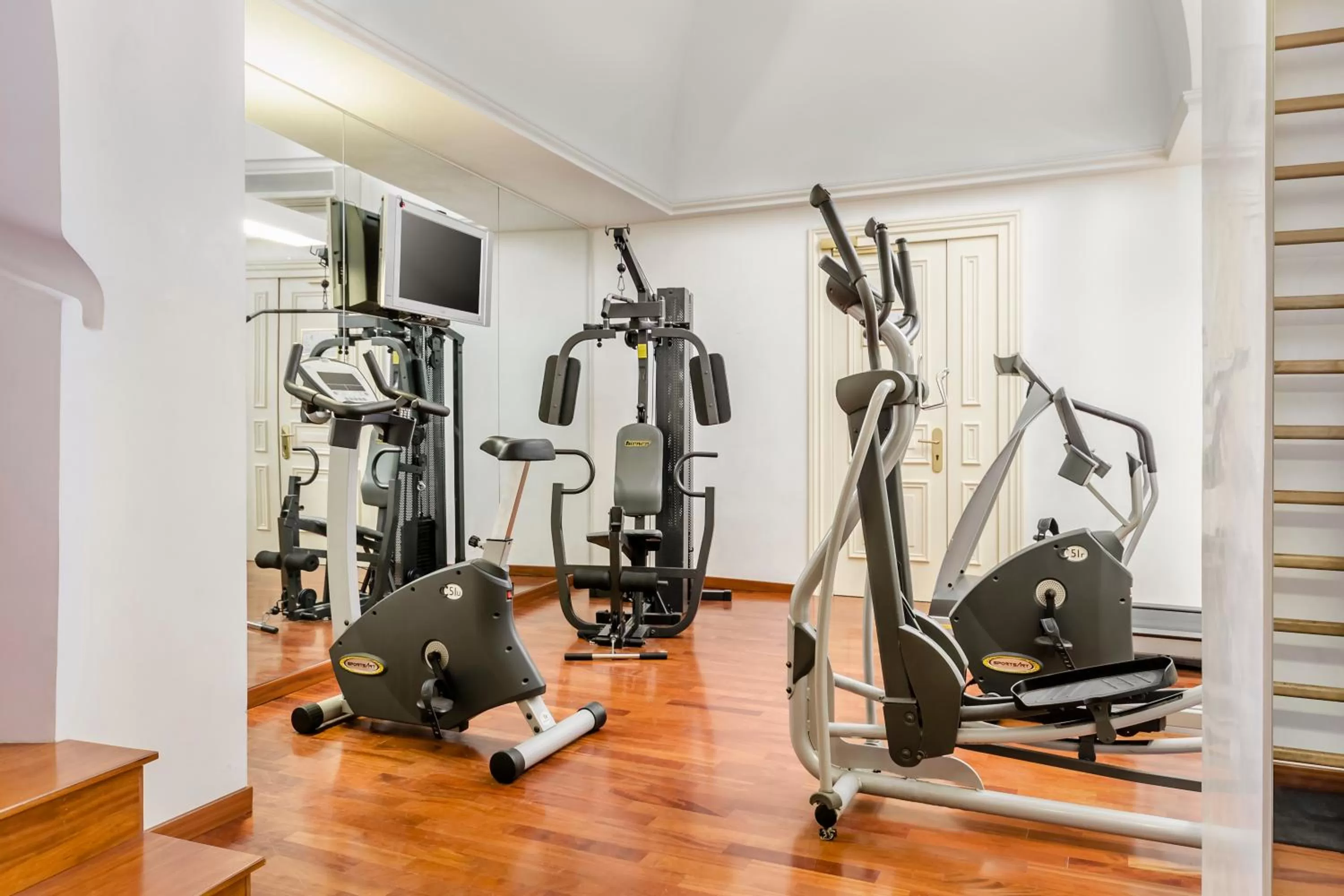 Fitness centre/facilities in Eurostars Centrale Palace Hotel