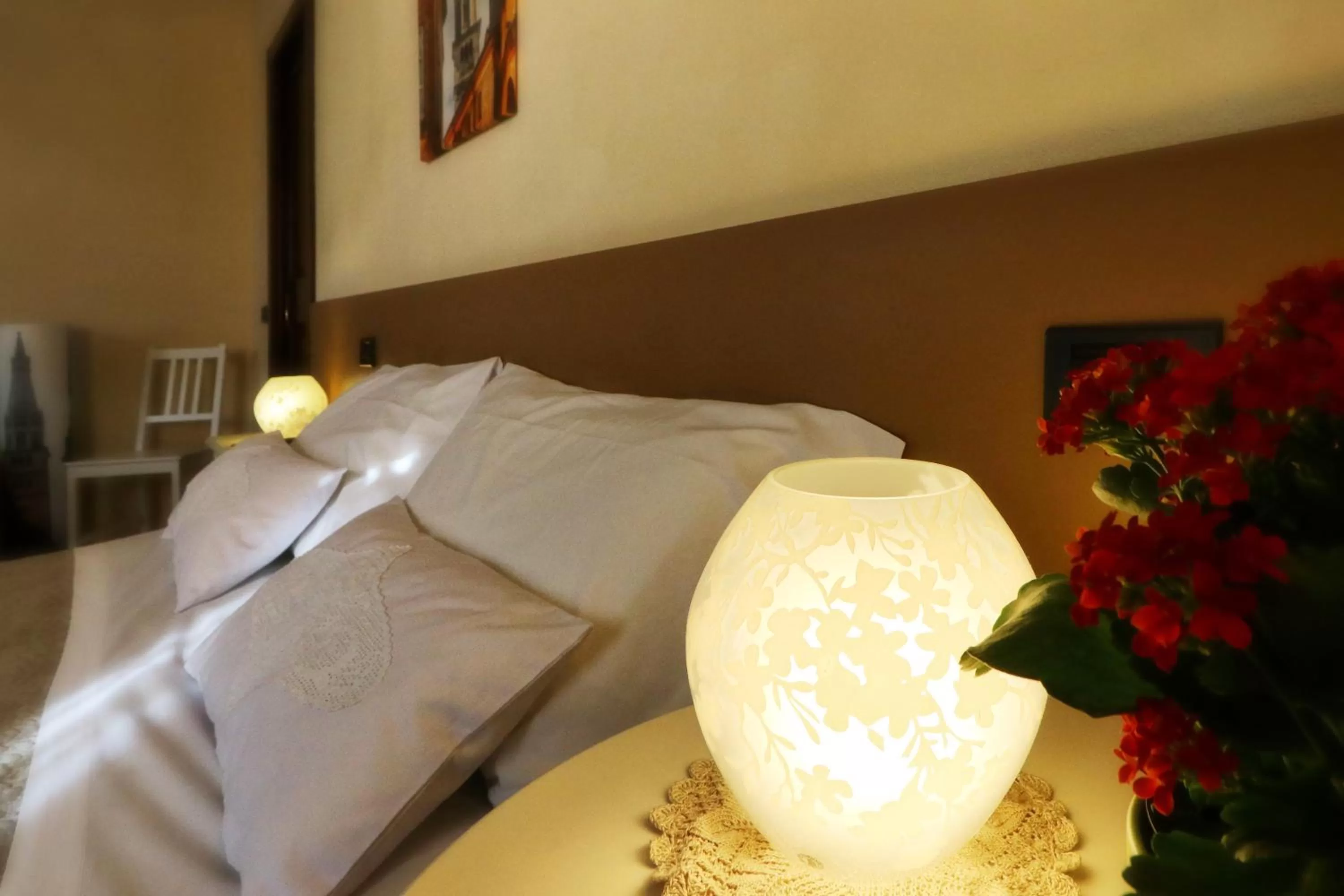 Bed in B&B Le Noci di Feo