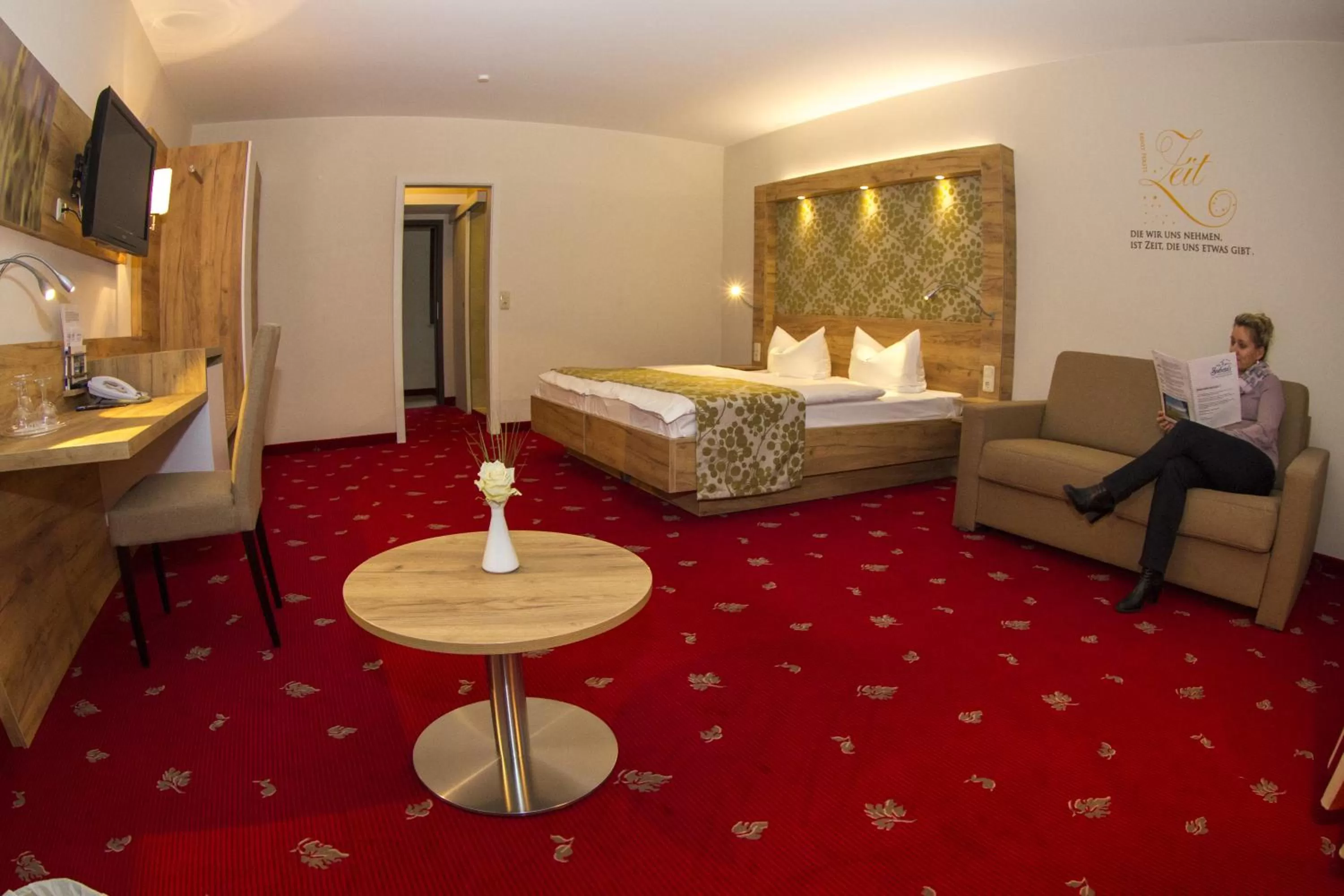 Superior Double Room with Sofa - single occupancy in Falk Seehotel Plau am See
