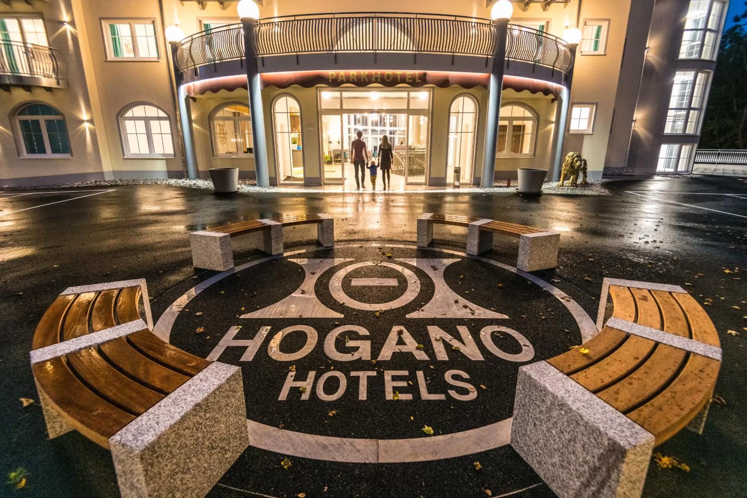 Facade/entrance in Parkhotel Hachenburg