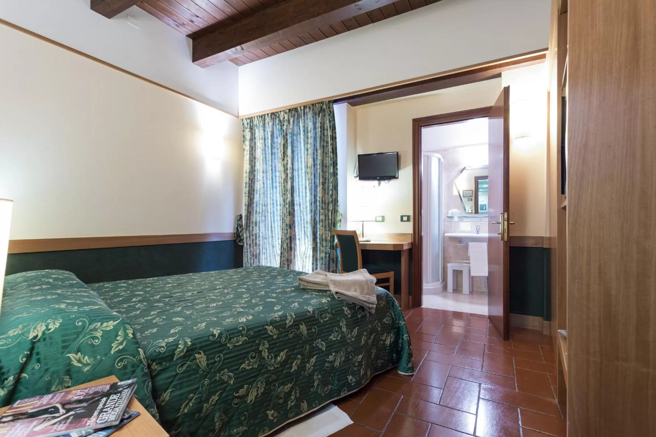 Bedroom, Bed in Hotel La Terrazza RESTAURANT & SPA