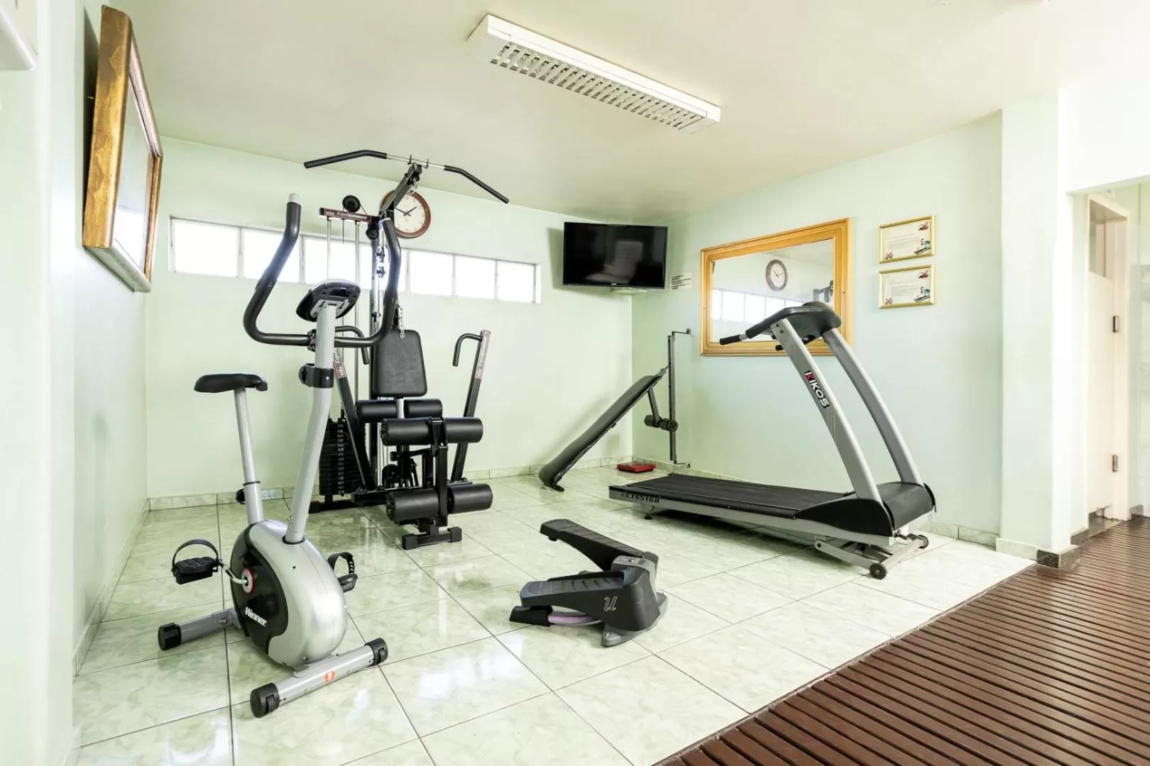 Fitness centre/facilities in Dayrell Hotel e Centro de Convenções