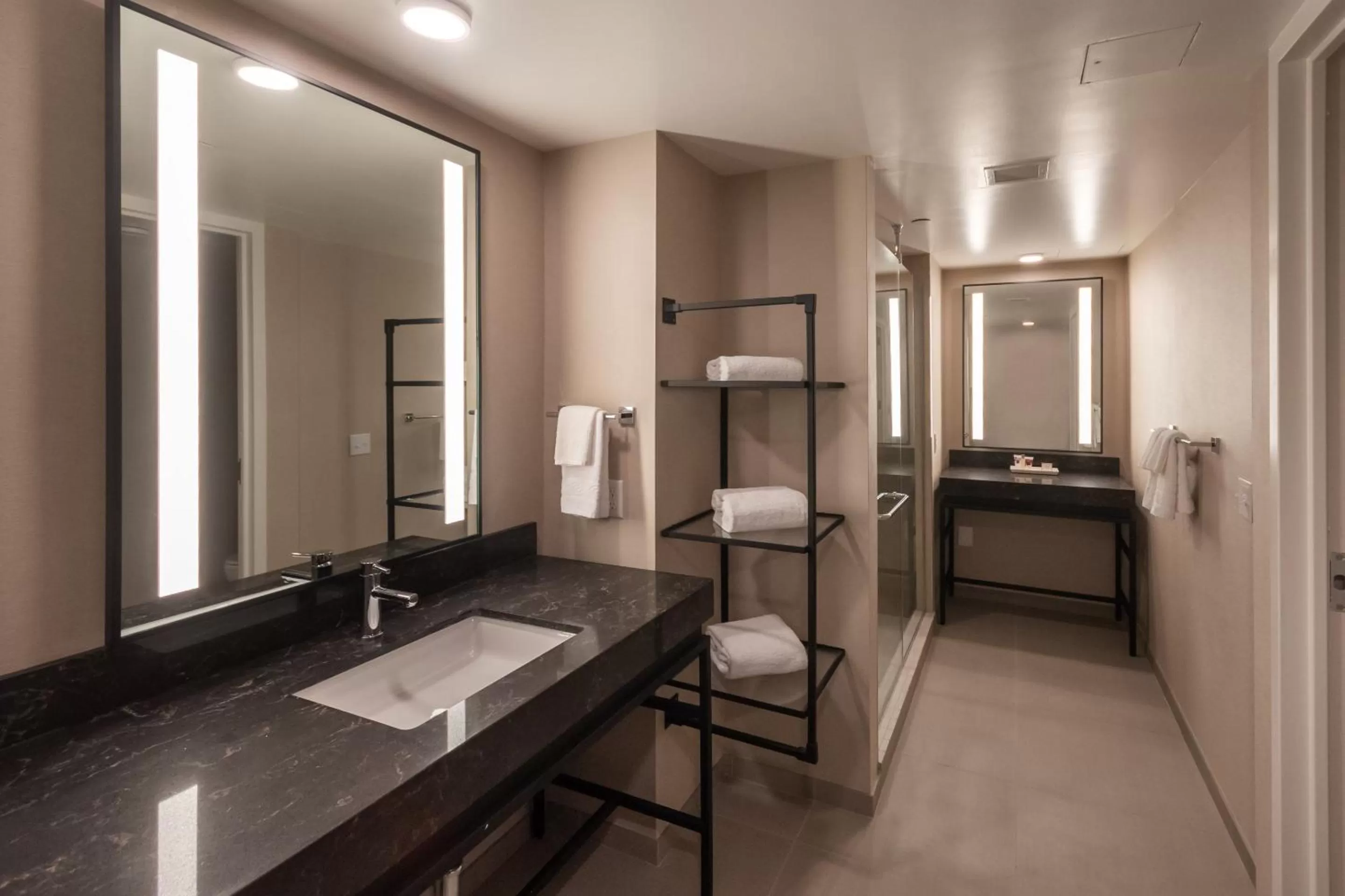 Bathroom in Caesars Republic Lake Tahoe, A Caesars Destination