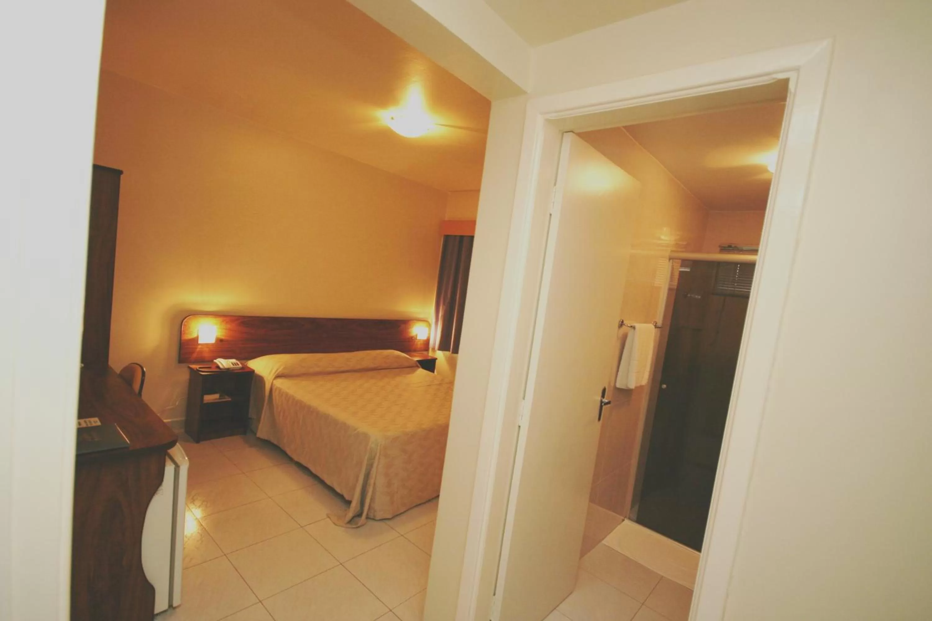 Bed in Patriarca Hotel