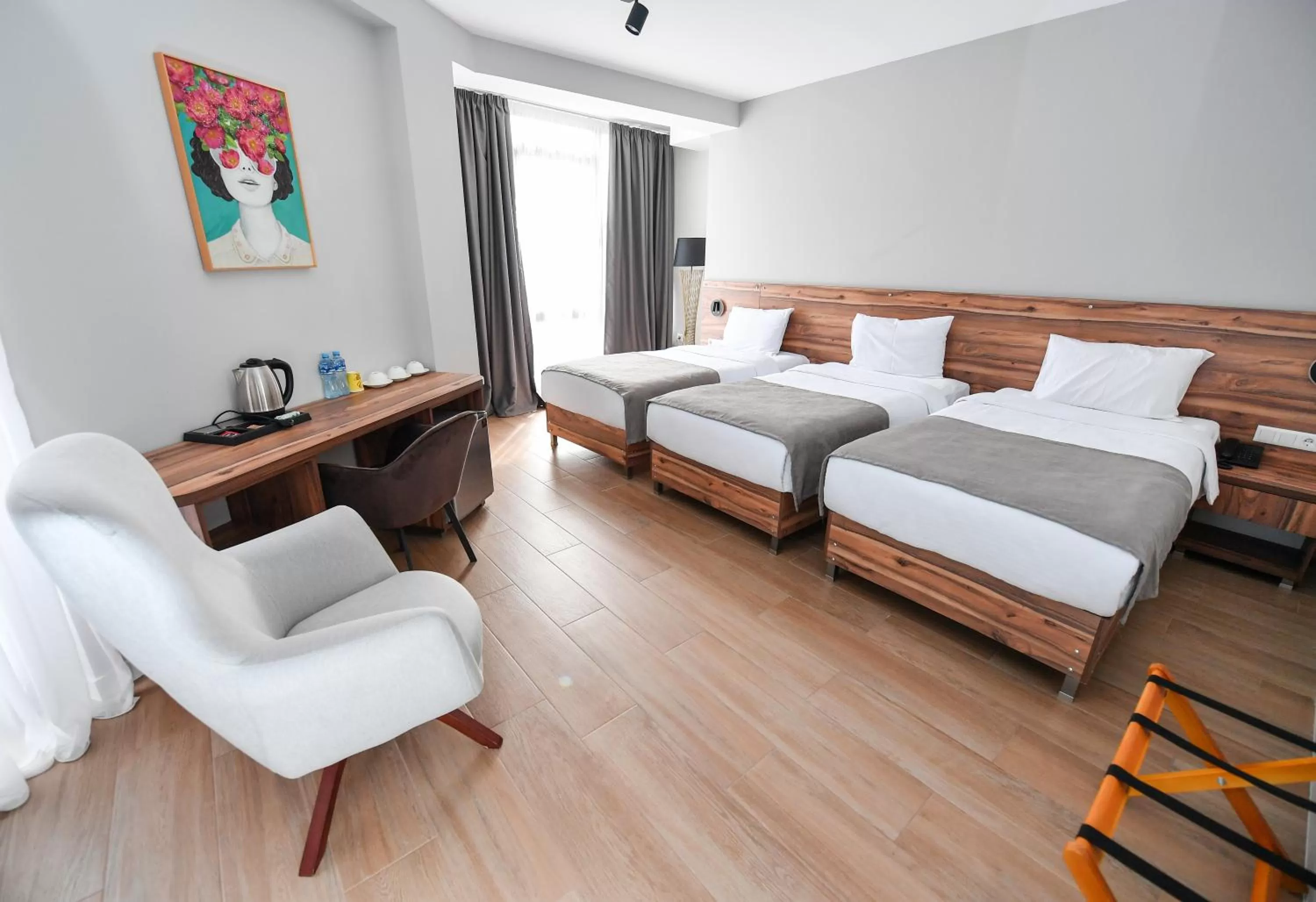 Living room, Bed in Address Boutique Hotel