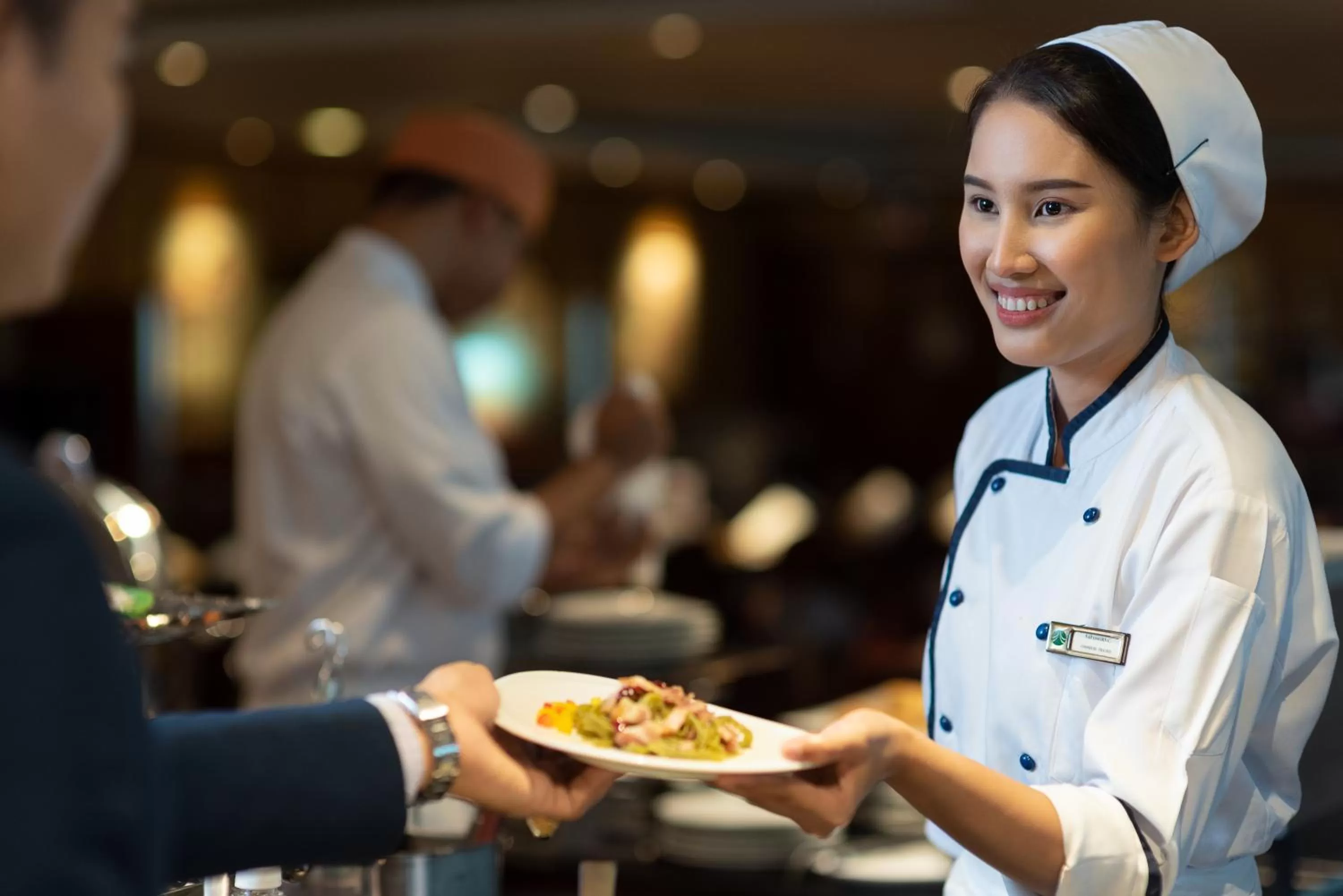 Staff in The Emerald Hotel