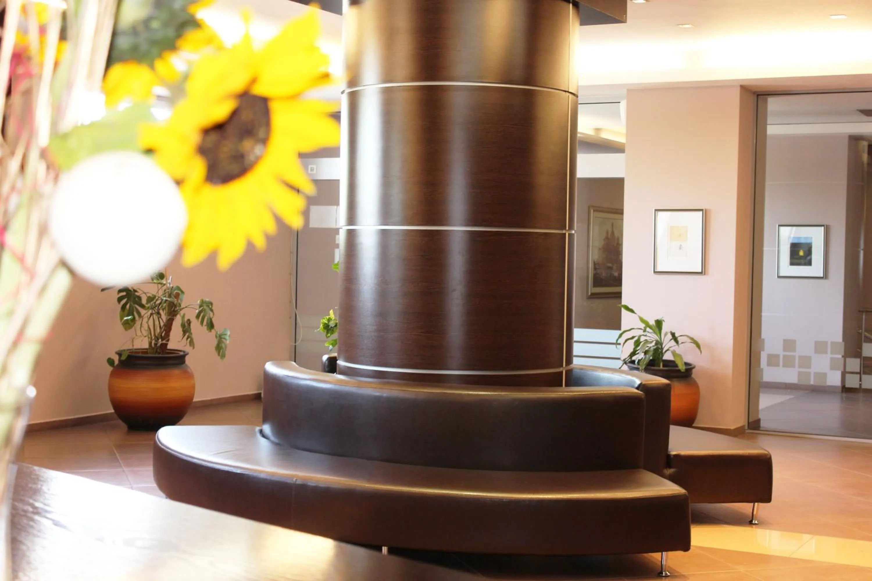 Lobby or reception in Kendros Hotel