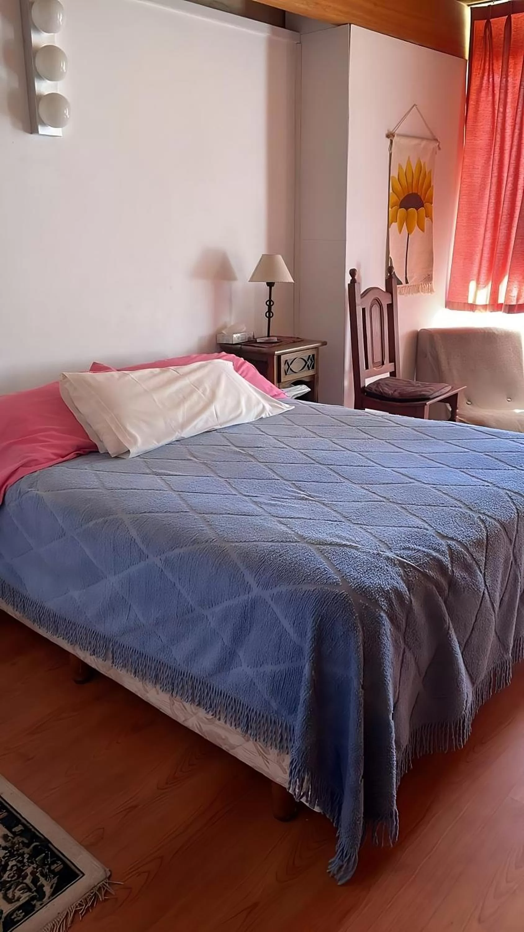 Bed in Hosteria La Chacra Moto Friendly