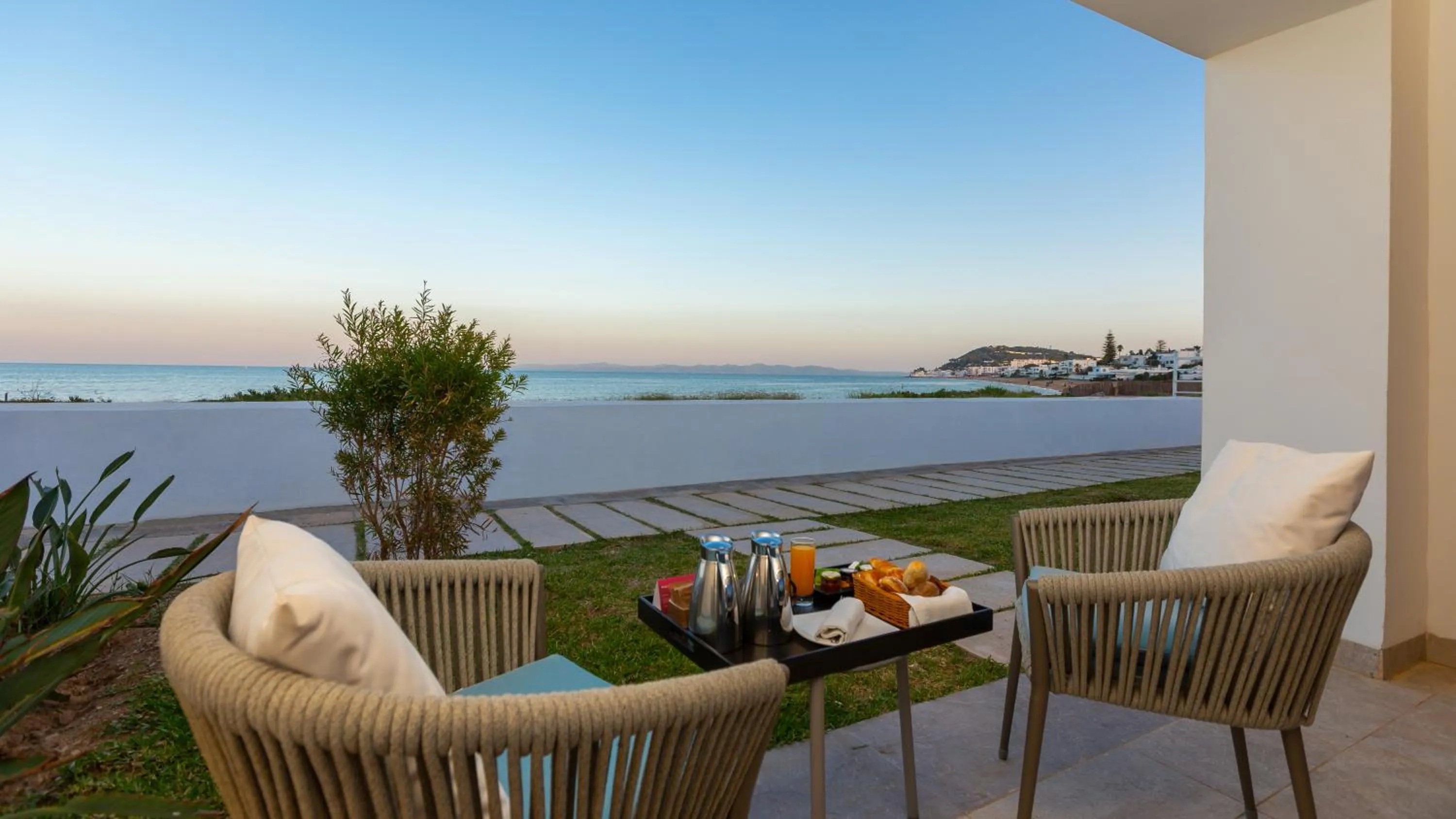 Balcony/Terrace in Mövenpick Hotel Gammarth Tunis