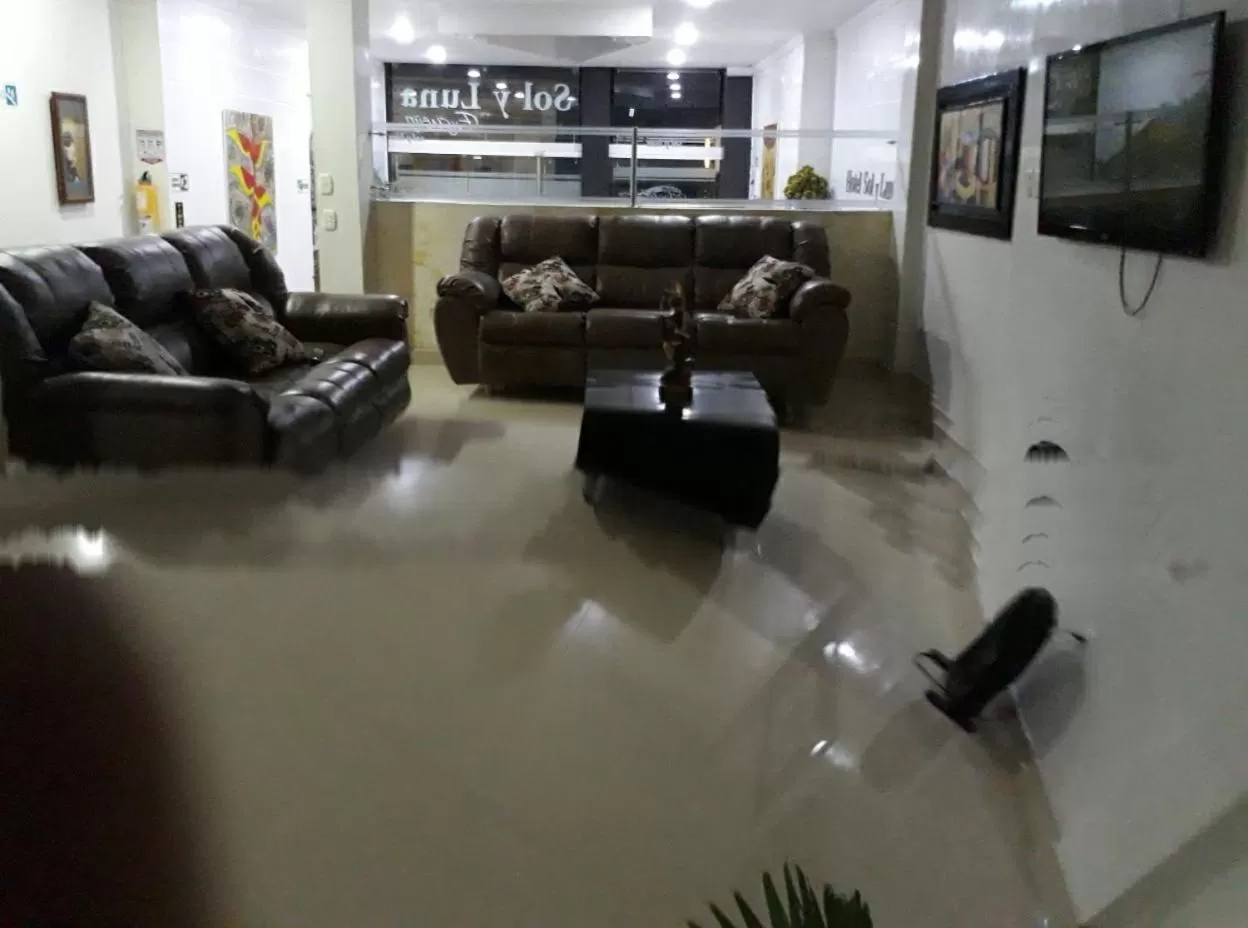 Seating Area in Hotel sol y Luna