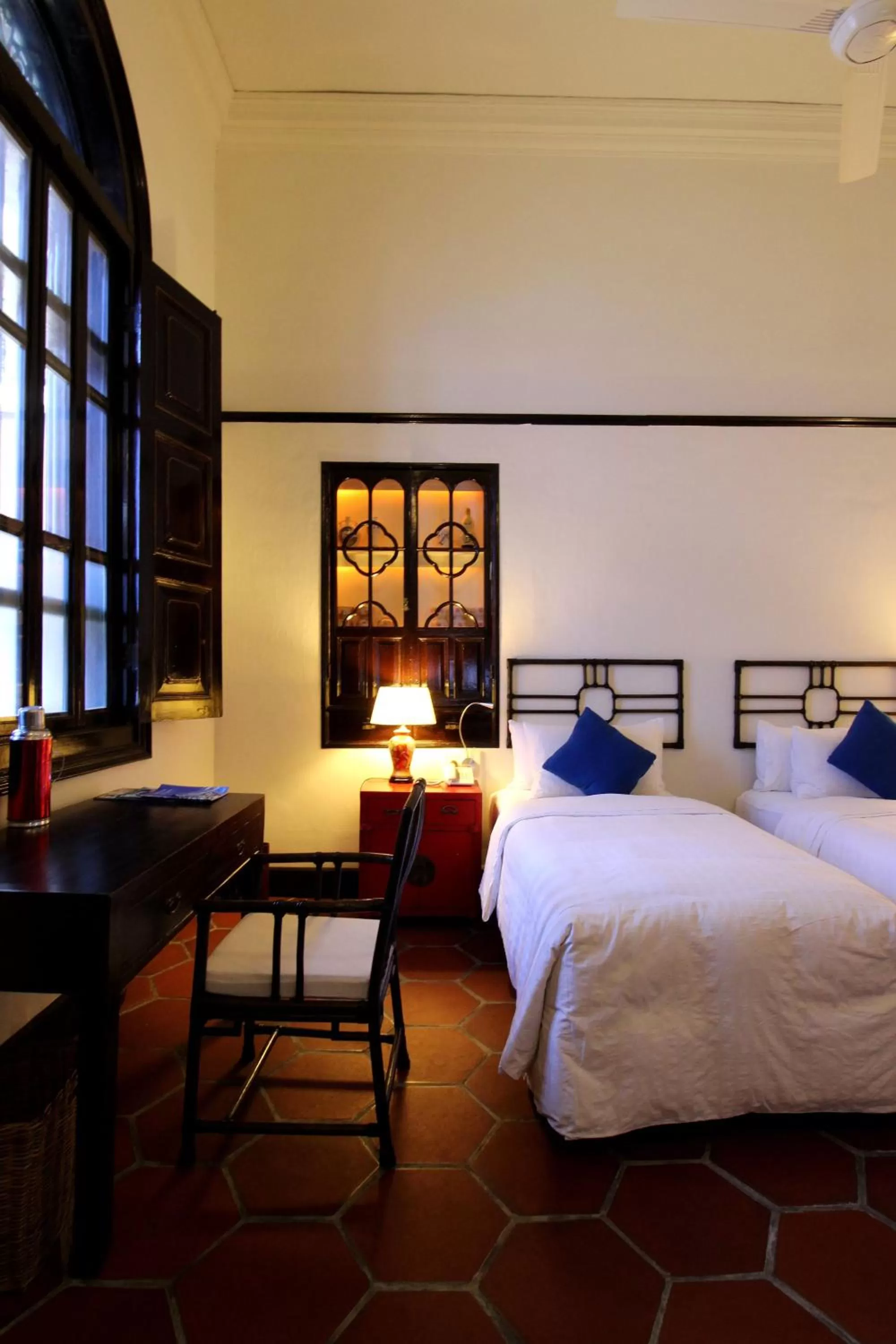 Bed in Cheong Fatt Tze - The Blue Mansion