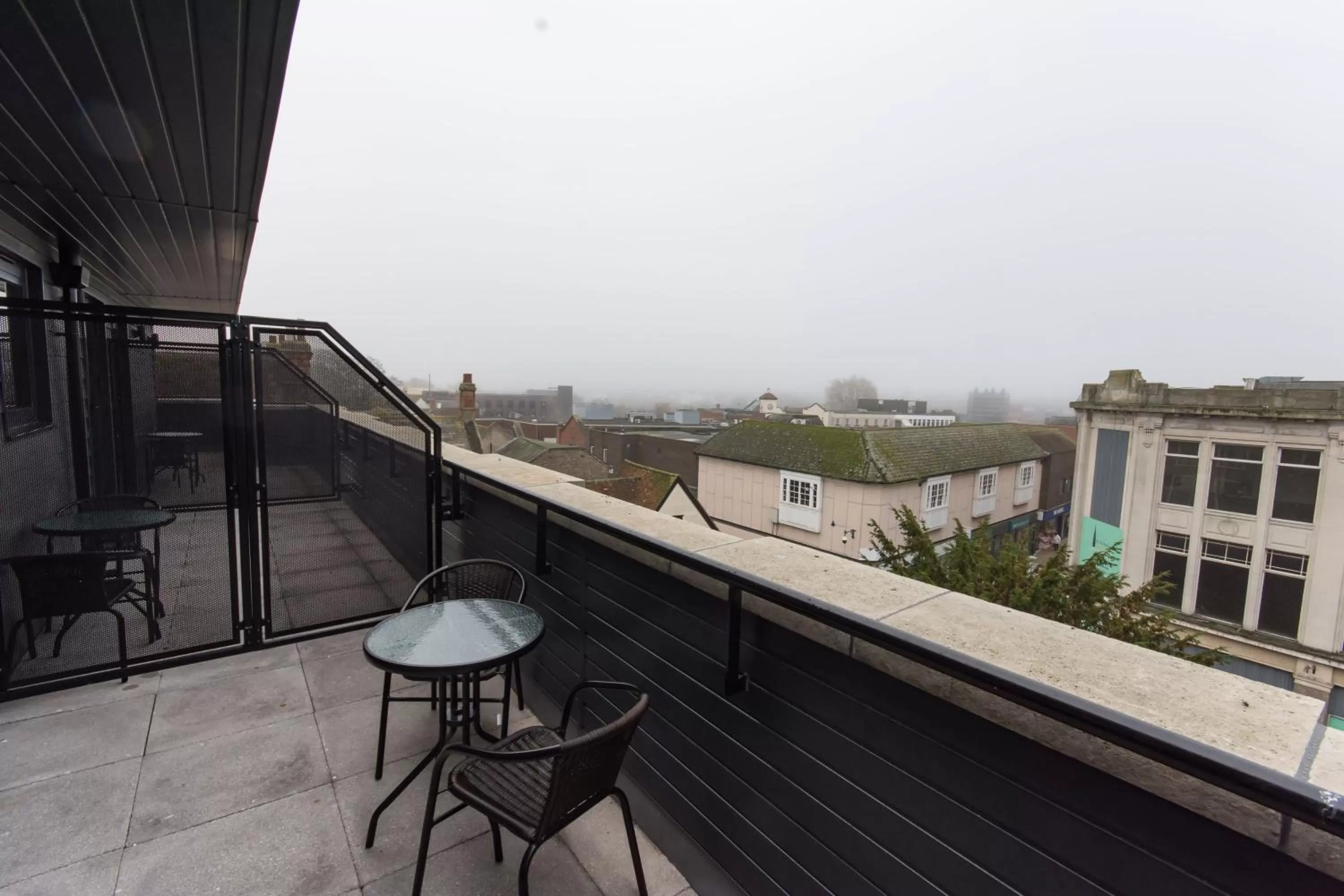 Balcony/Terrace in St Nicholas Hotel Colchester