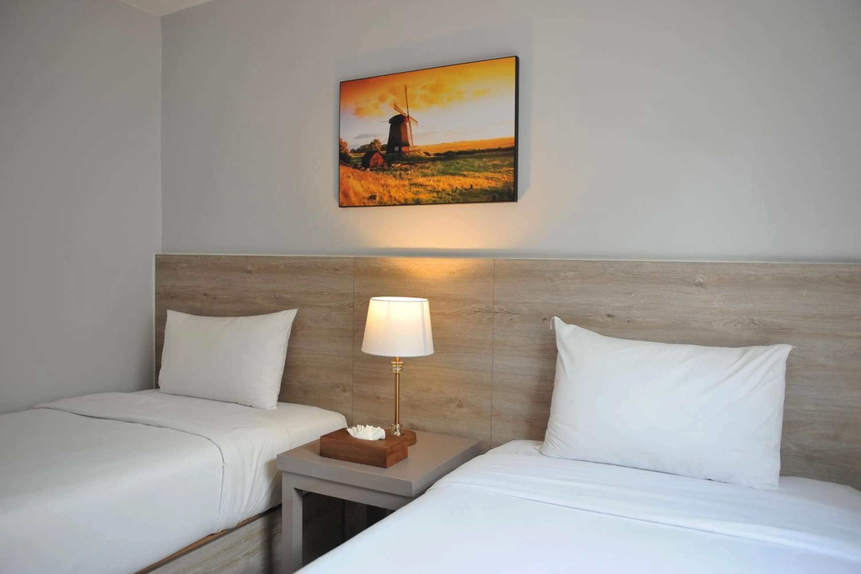 Bed in Drop Inn Bangkok