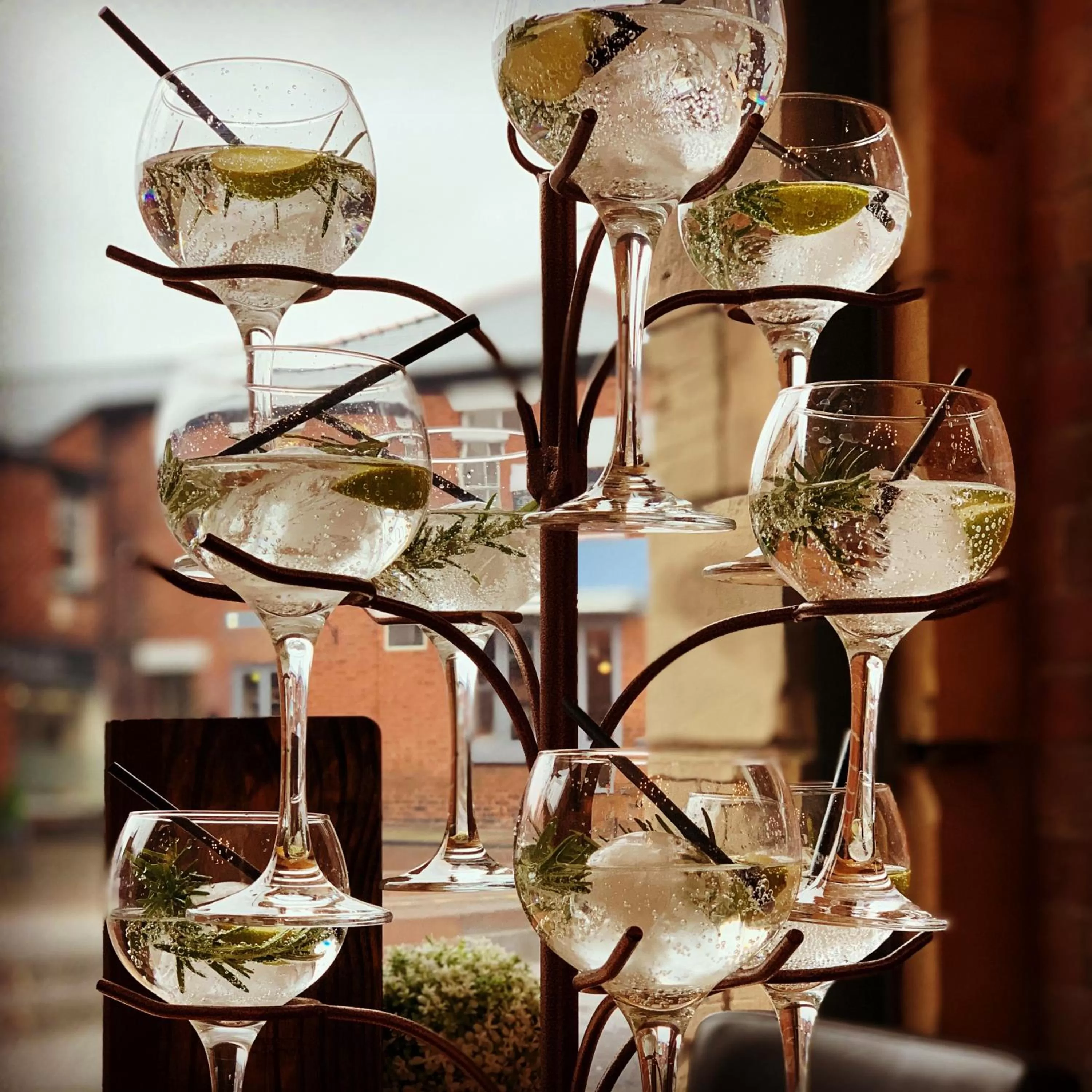 Lounge or bar in The Wheatsheaf Hotel, Sandbach