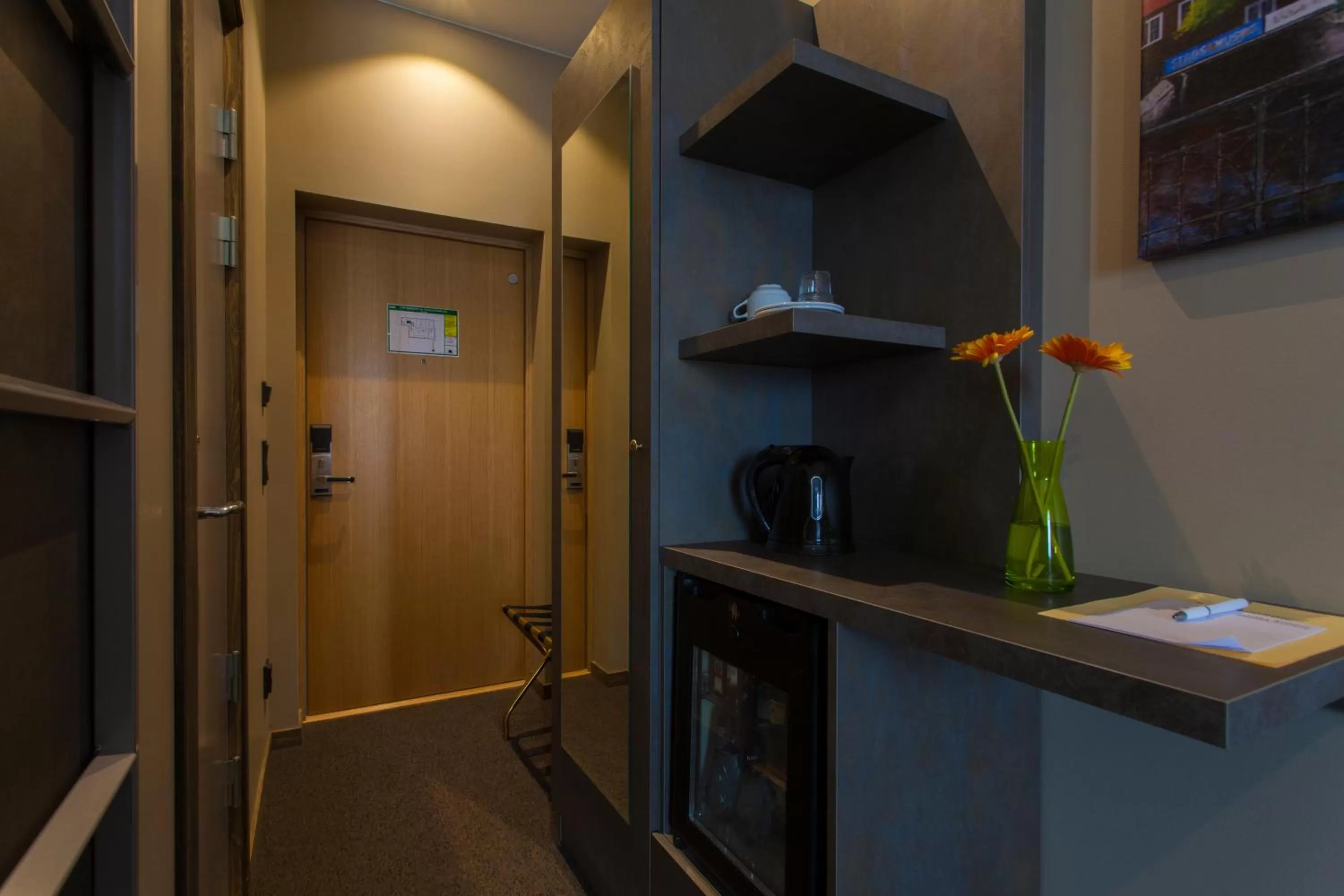 Coffee/tea facilities in Hotell Nordic