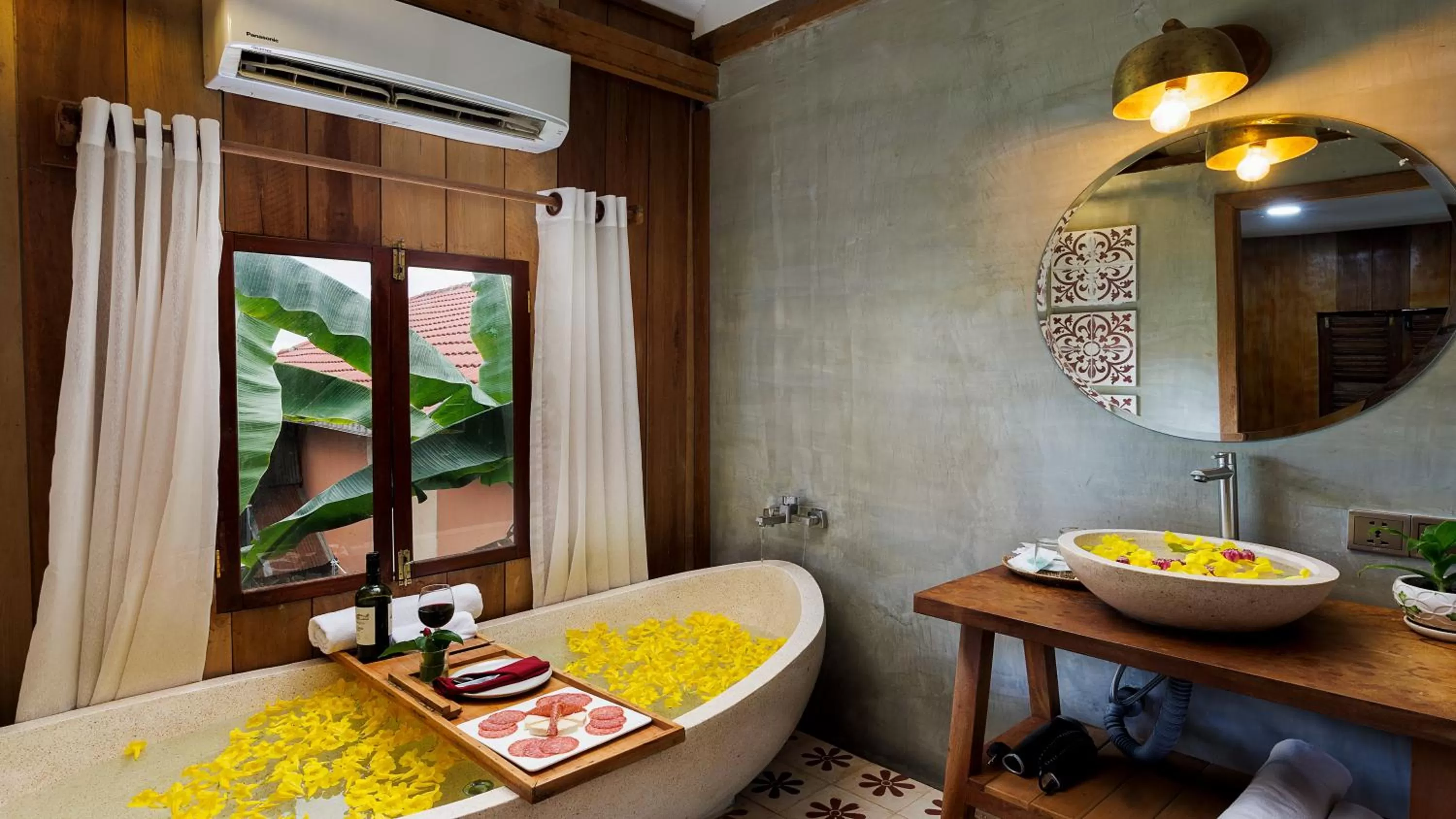 air conditioner in Dontrei Villa Angkor