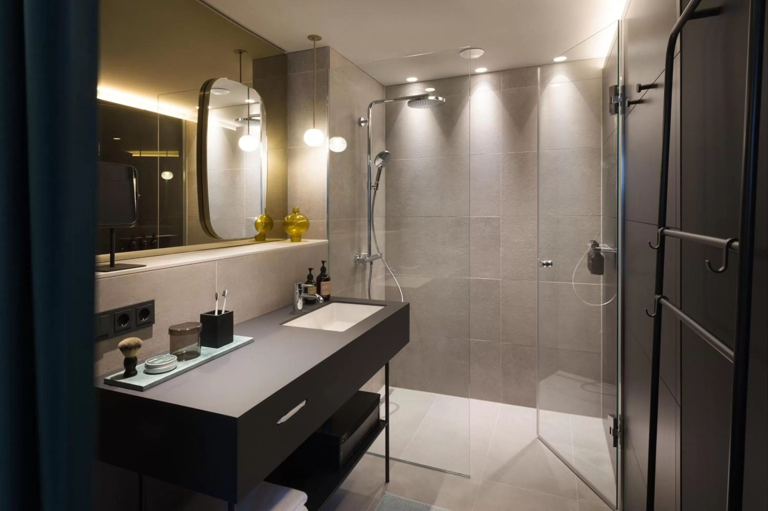 Shower in EmiLu Design Hotel