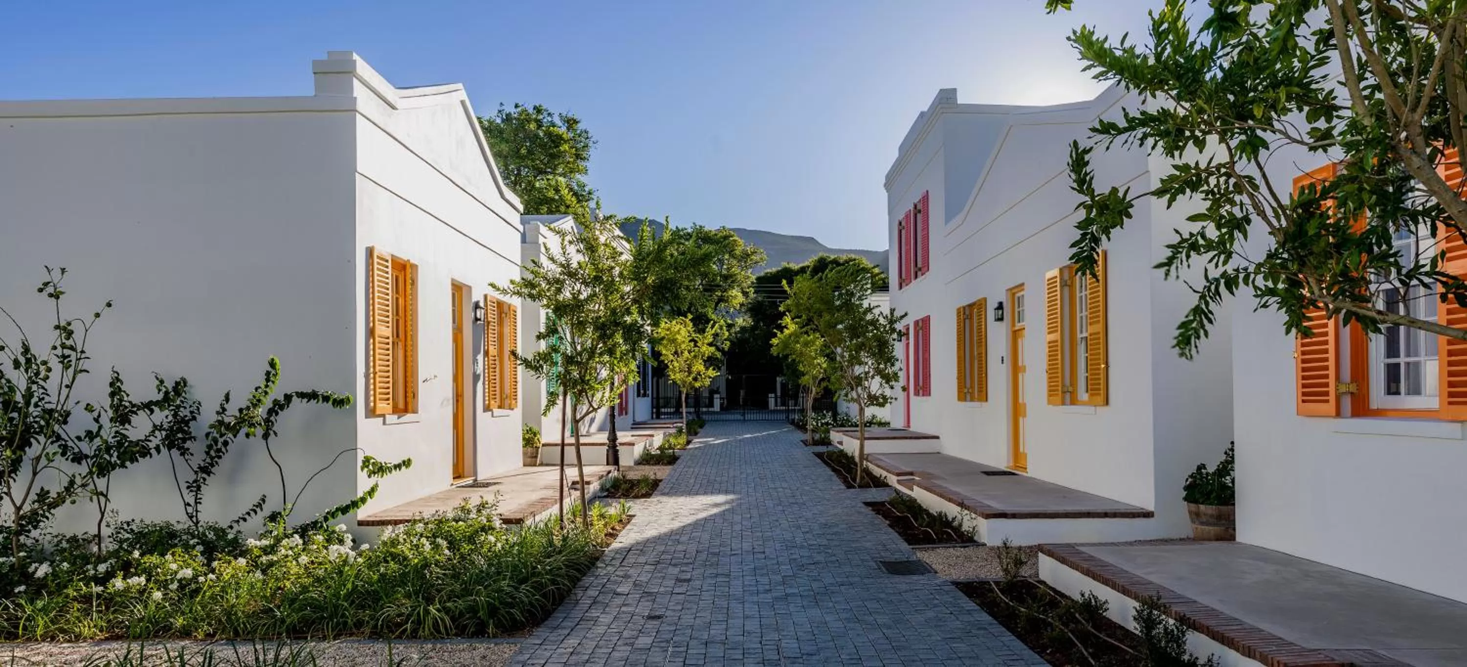 Bird's eye view in Drostdy Hotel